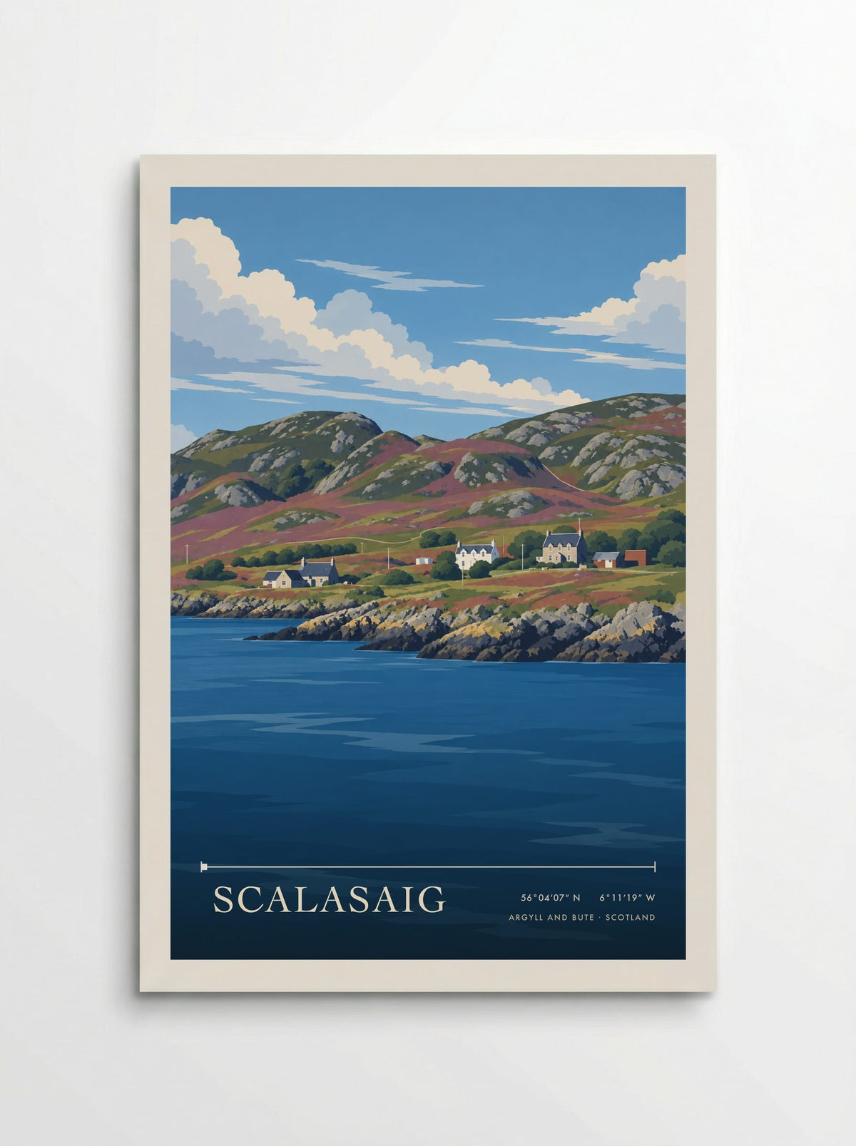 Scalasaig, Argyll and Bute | Travel Poster - Poster