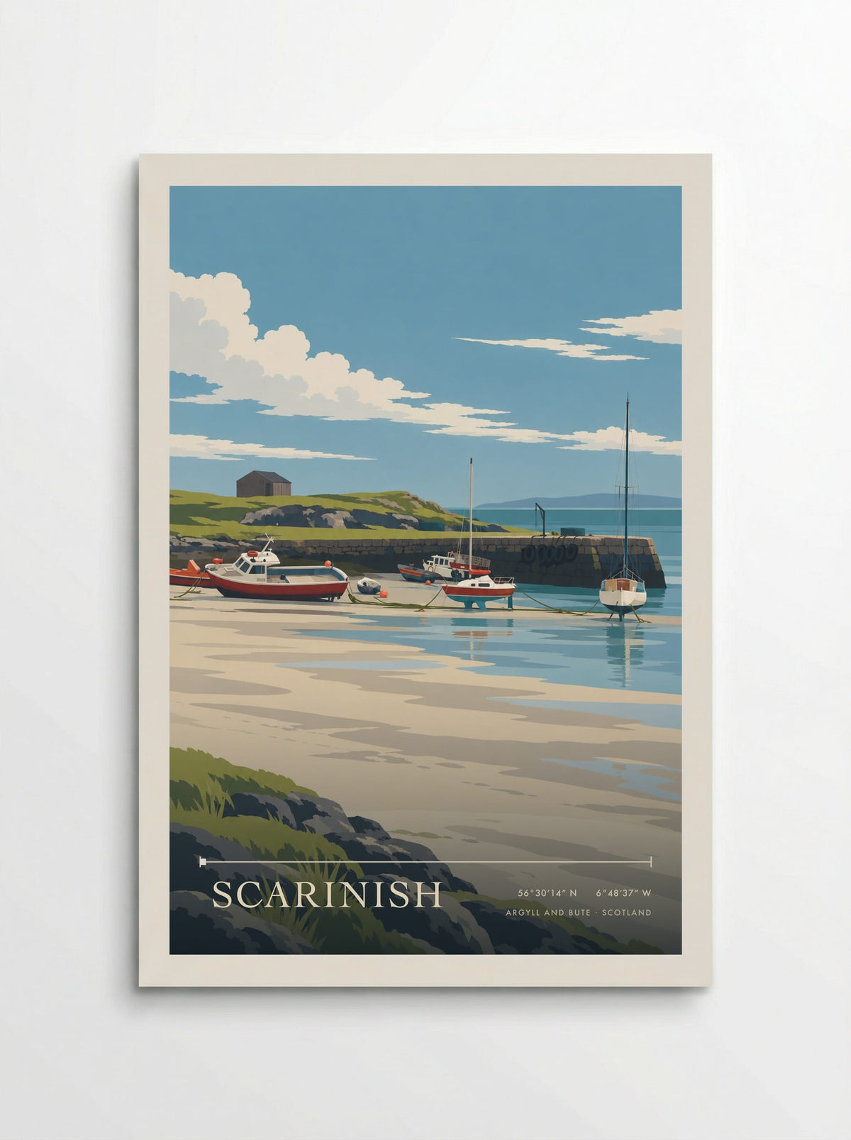 Scarinish, Argyll and Bute | Travel Poster - Poster