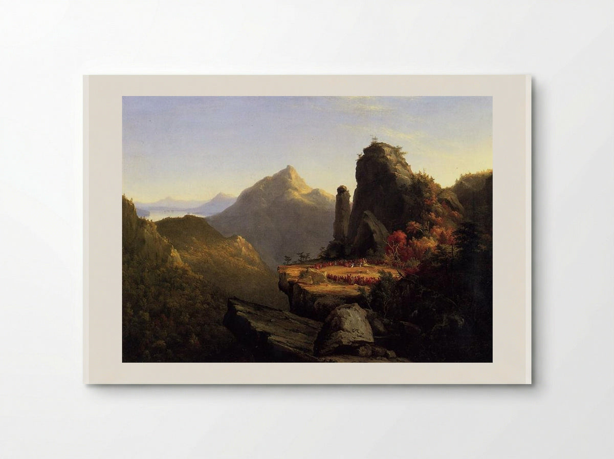 Scene from 'The Last of the Mohicans' - Thomas Cole - Poster