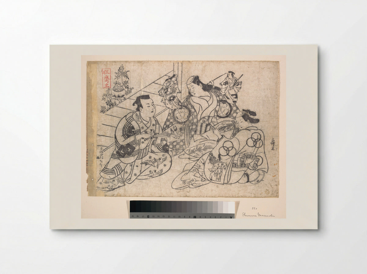 Scene from a Drama - Okumura Masanobu - Poster