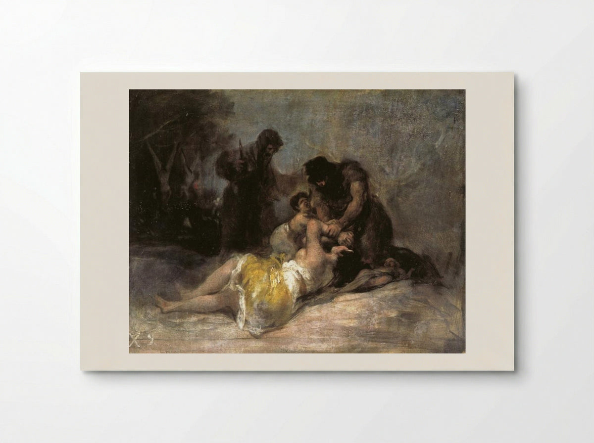 Scene of Rape and Murder - Francisco Goya - Poster