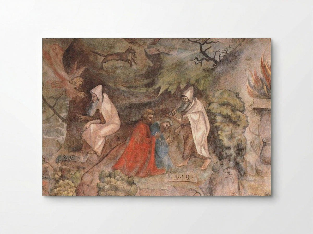 Scenes from the Life of Prophet Elijah - Jerg Ratgeb - Poster