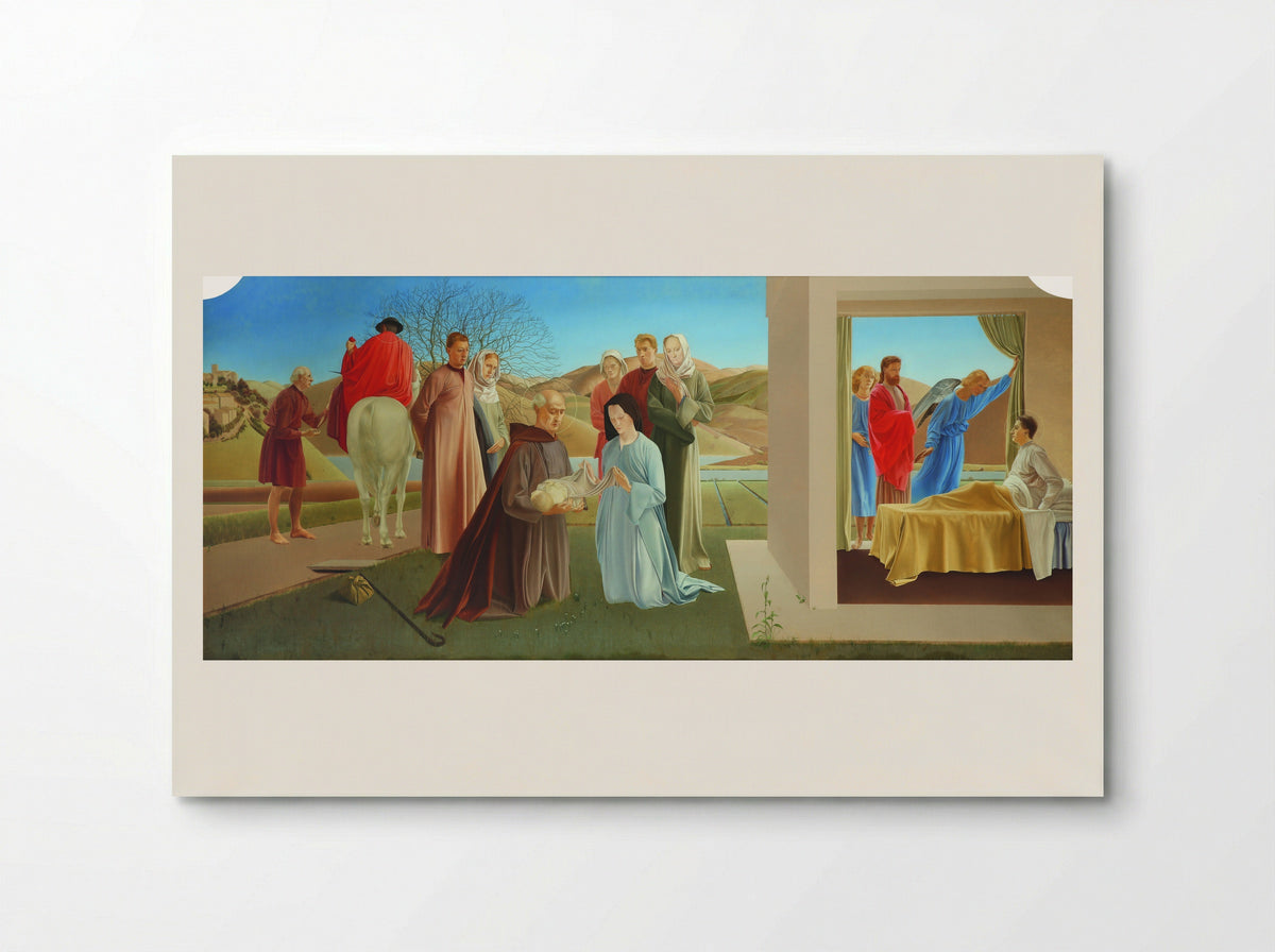 Scenes from the Life of St. Martin of Tours - Winifred Knights - Poster