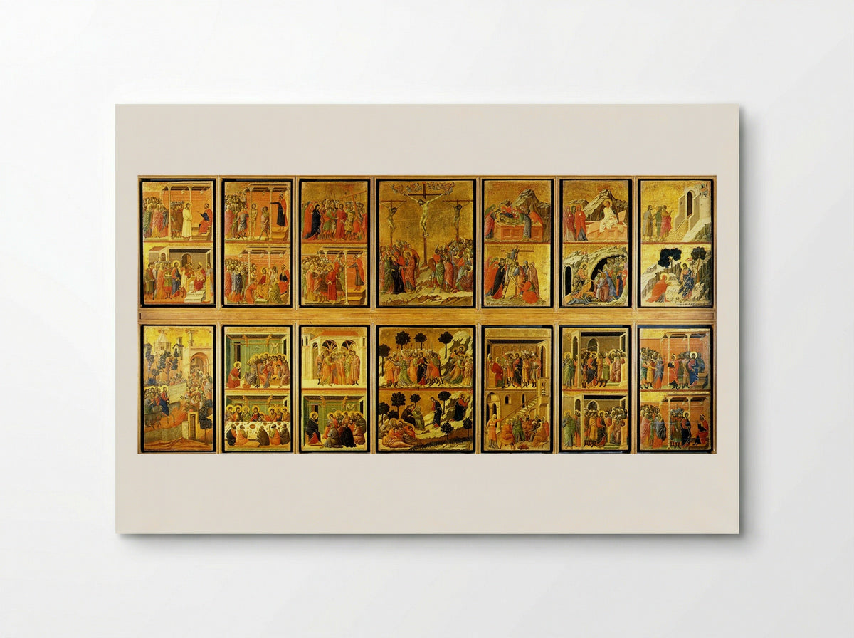 Scenes from the Passion of Christ - Duccio di Buoninsegna - Poster