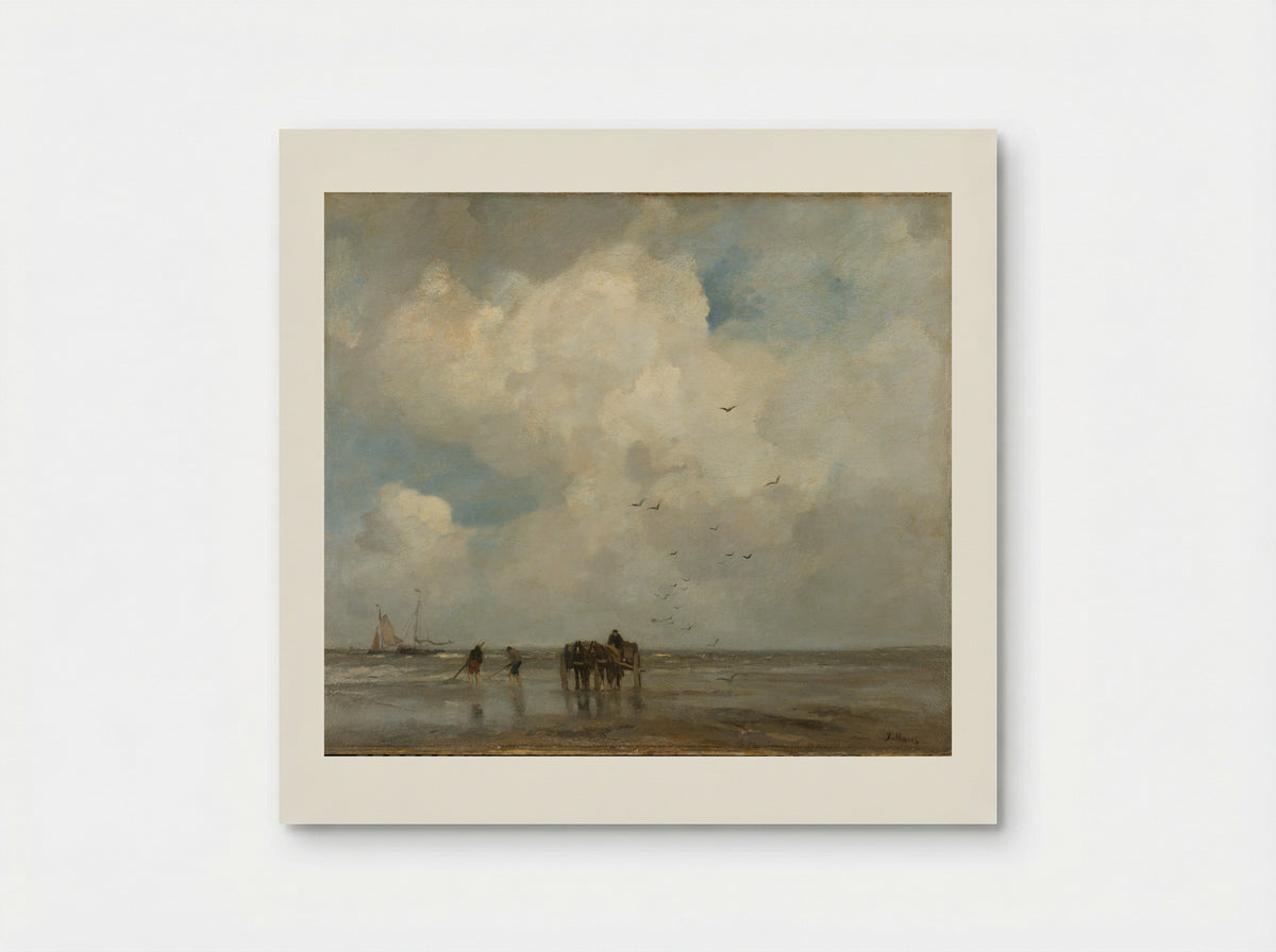 Schelpenvissers - Jacob Maris - Poster