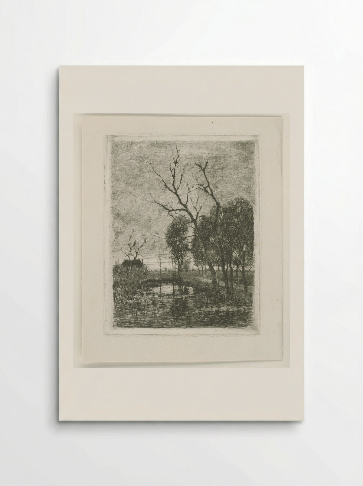 Schemering - Fredericus Jacobus van Rossum du Chattel - Poster
