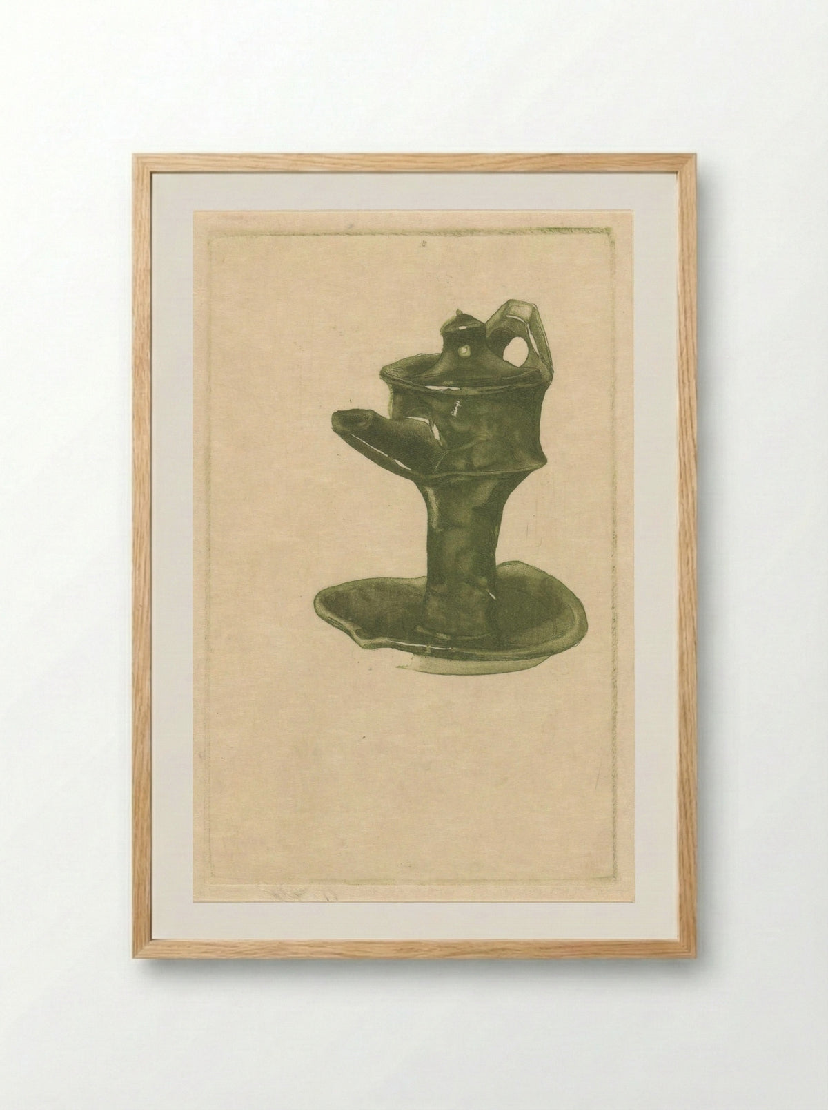 Schenkkan (Ewer) - Frans Everbag - Framed Print Wood