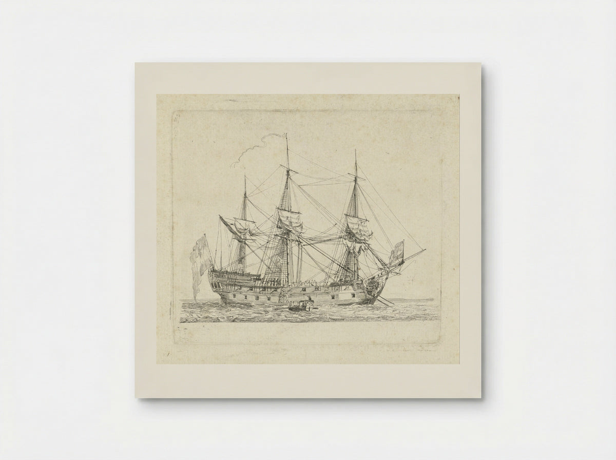 Schip van de VOC - Gerrit Groenewegen - Poster