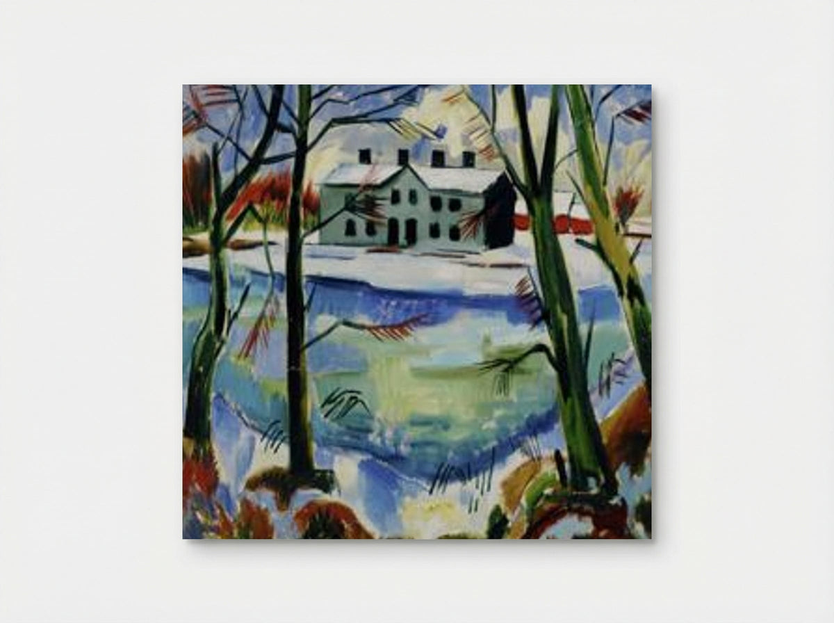 Schneeschmelze (Melting Snow) - Max Pechstein - Poster