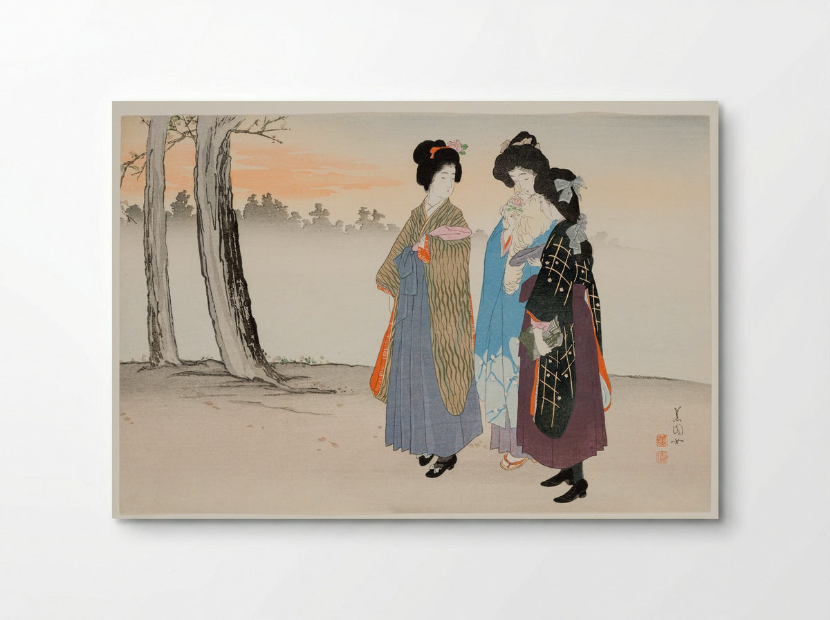 Schoolgirls Homeward Bound - Ikeda Shōen - Poster