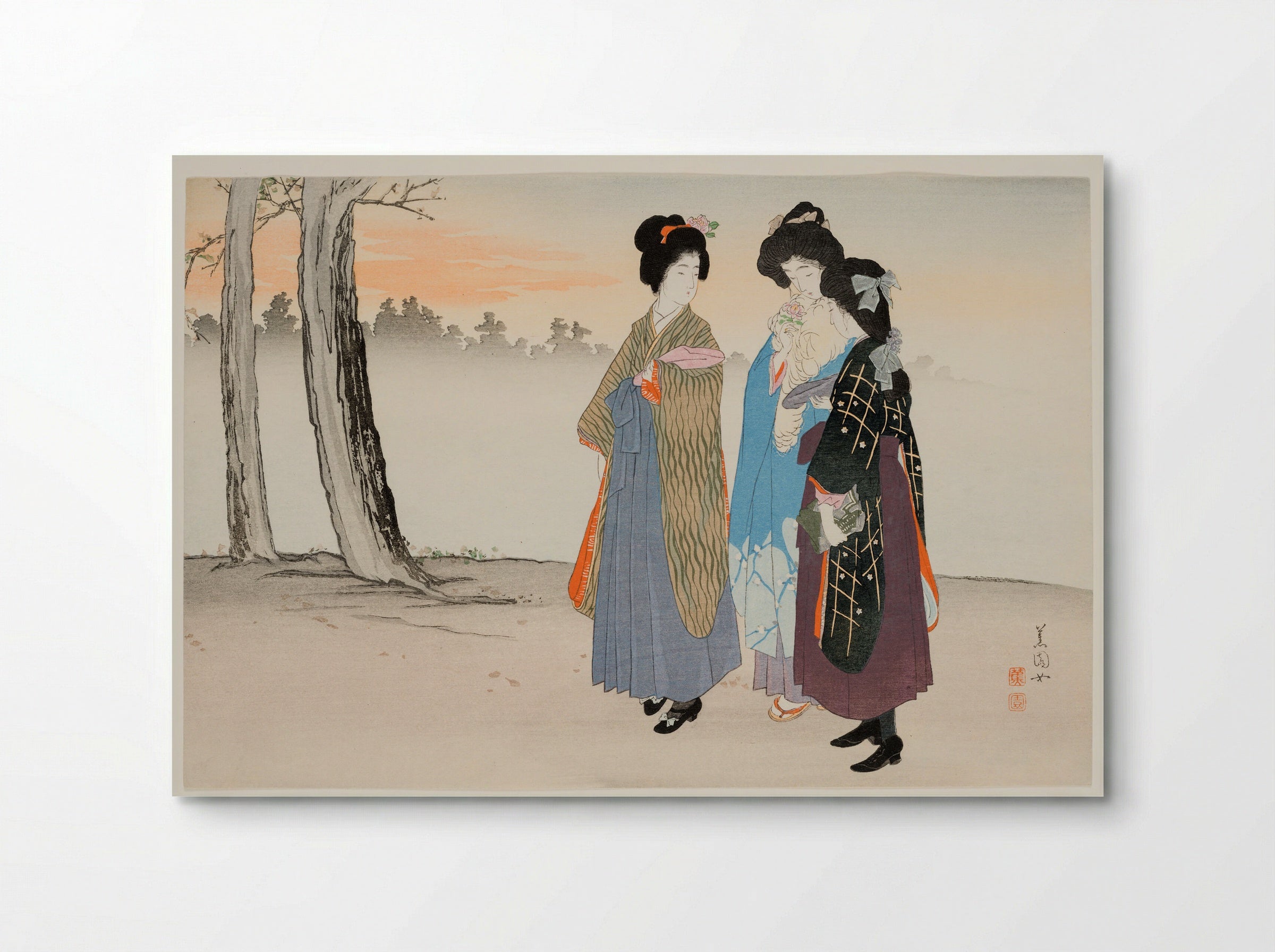 Schoolgirls Homeward Bound - Ikeda Shōen - Poster