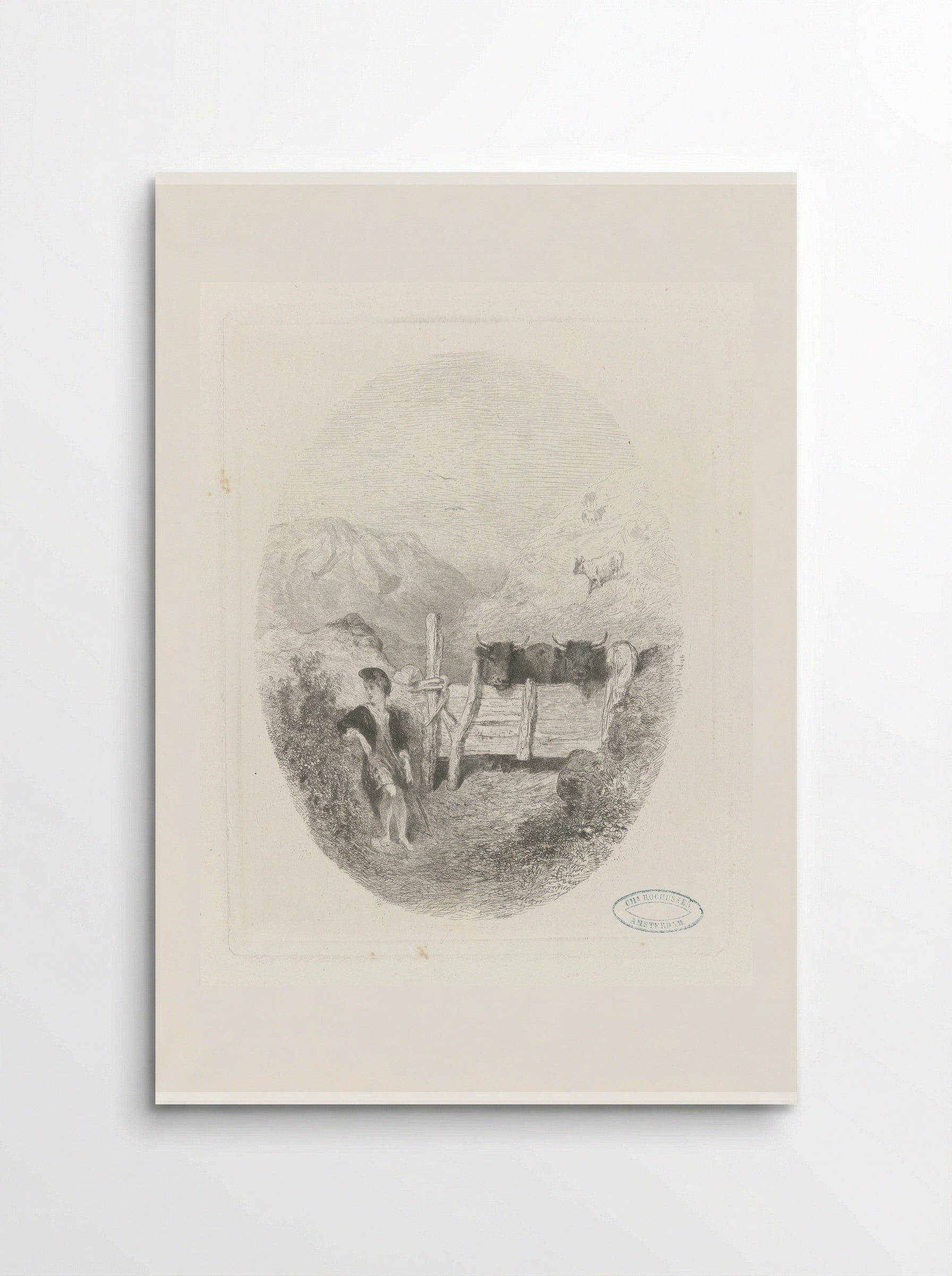 Schotse herder - Charles Rochussen - Poster