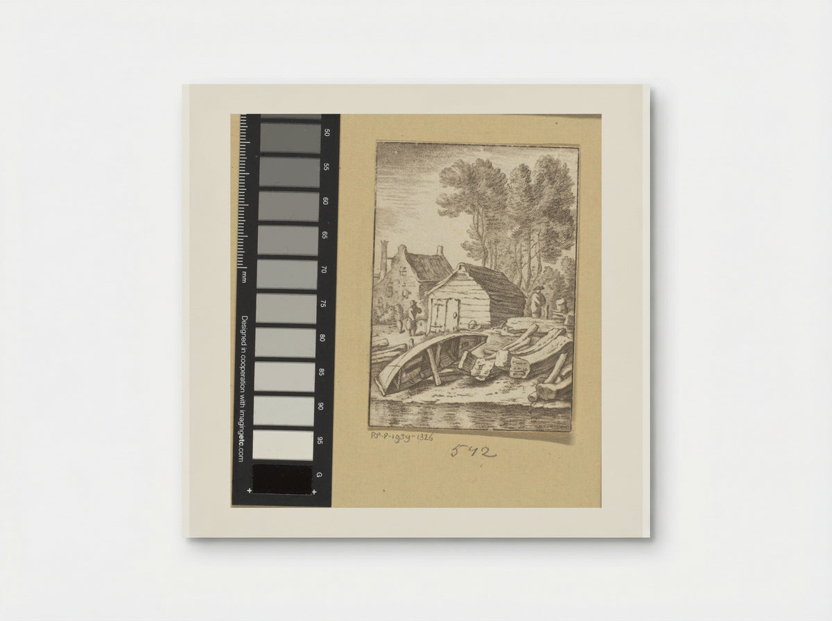 Schuitenmakerswerf - Cornelis Ploos van Amstel - Poster