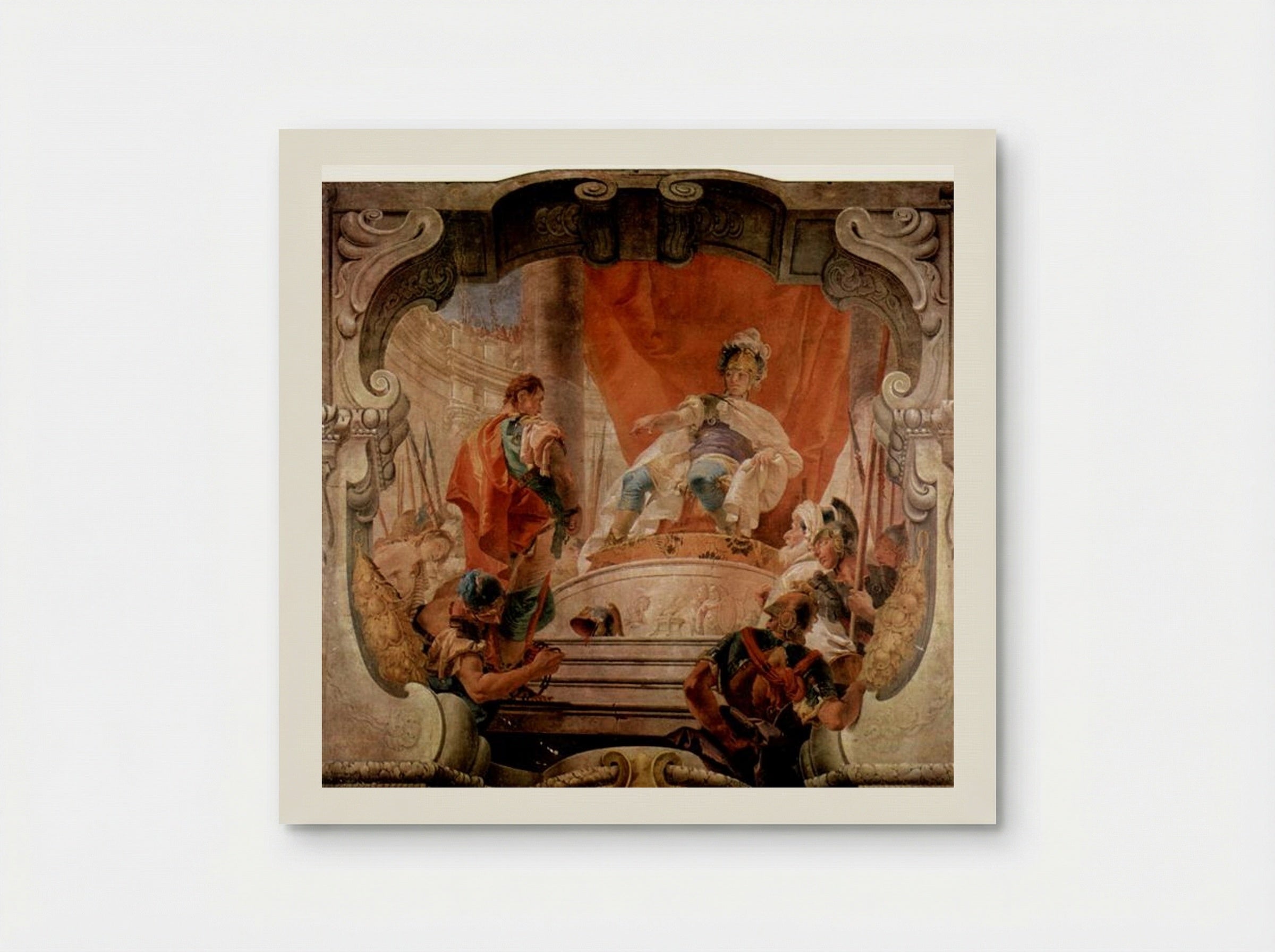 Scipio and a Slave - Giovanni Battista Tiepolo - Poster