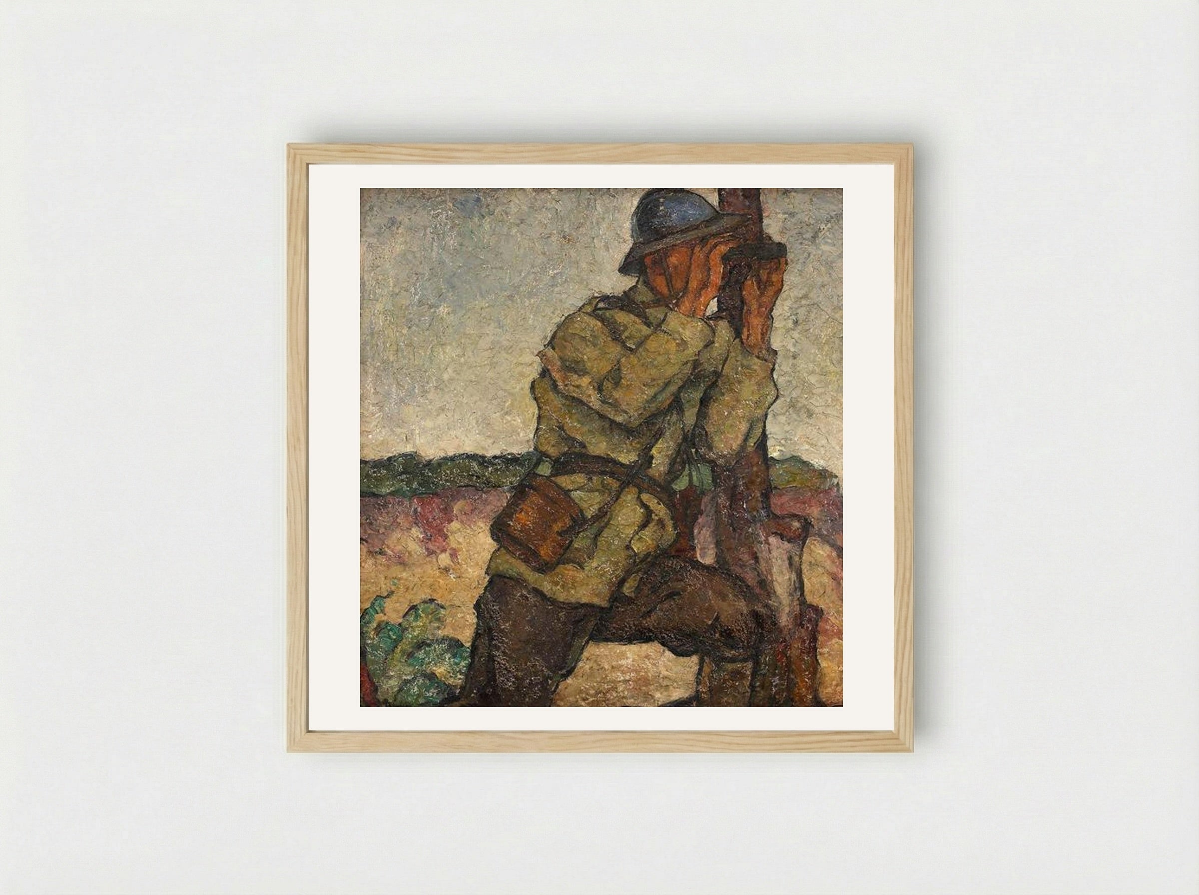 Scout - Ion Theodorescu-Sion - Framed Print Wood