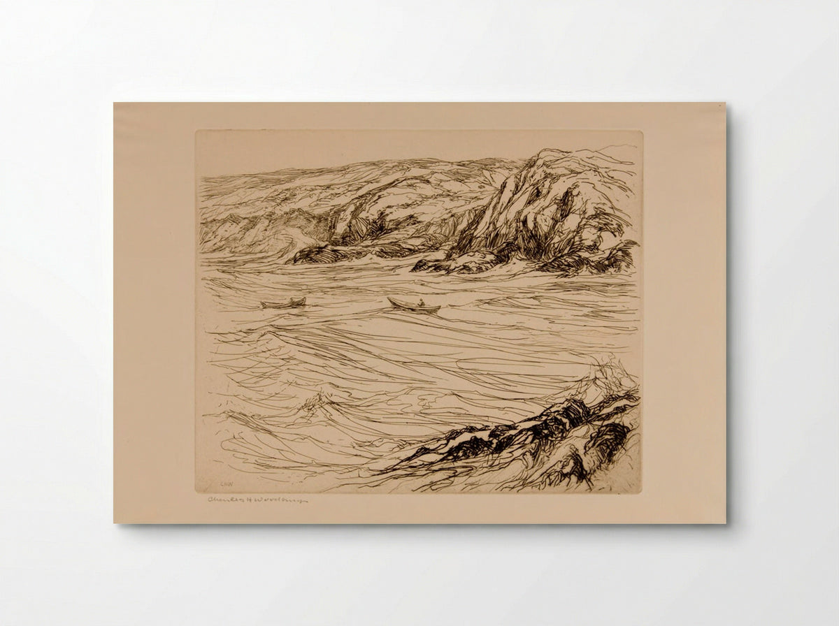 Sea Pasture - Charles Herbert Woodbury - Poster