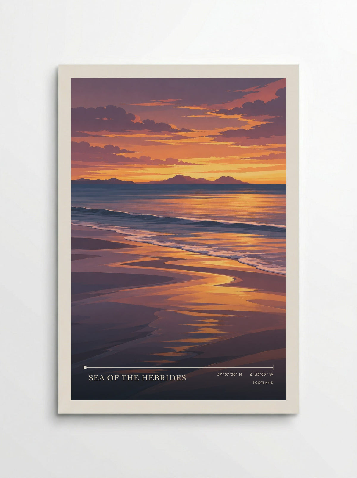 Sea of the Hebrides | Travel Poster - Poster