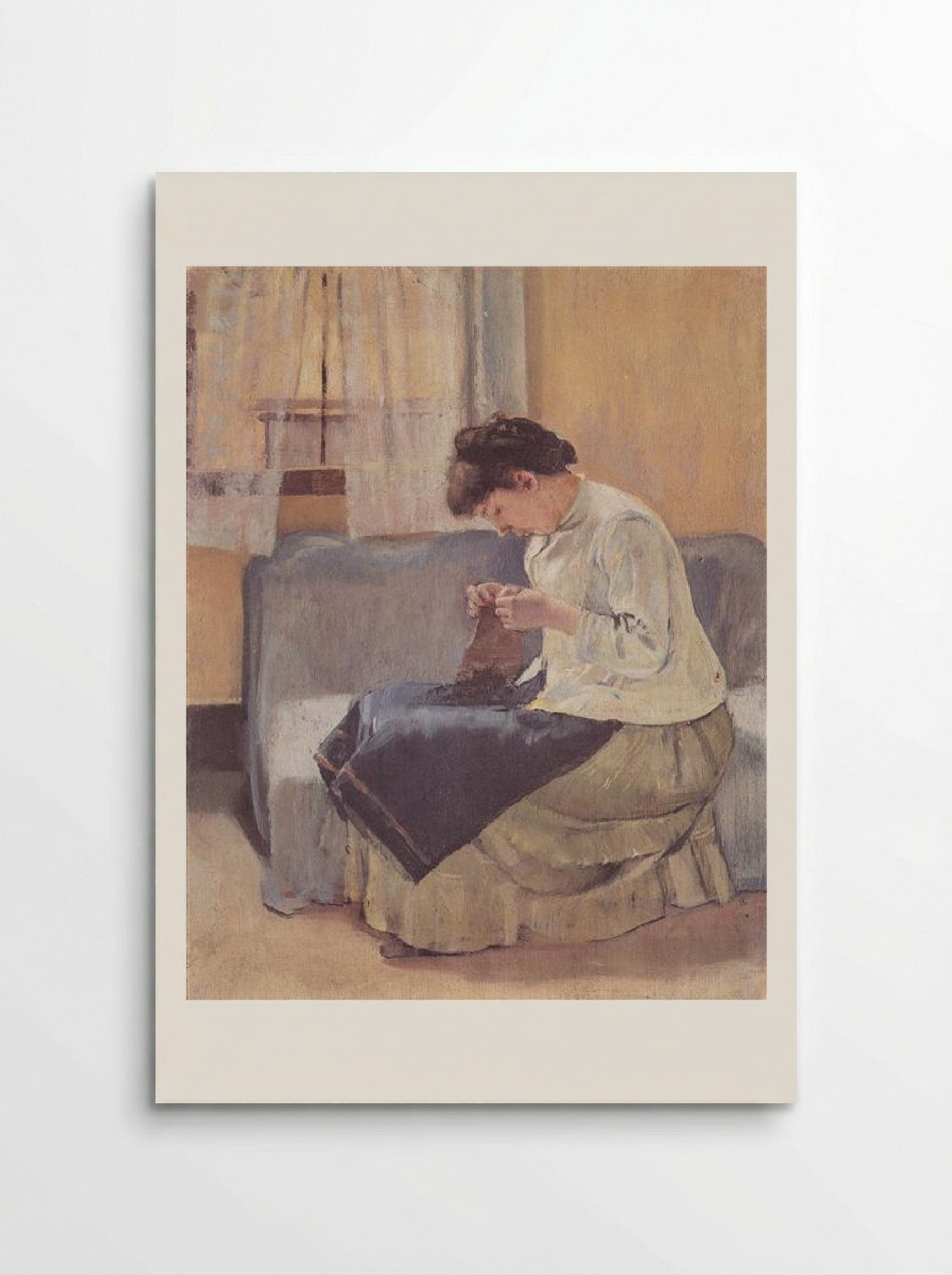 Seamstress - Ferdinand Hodler - Poster