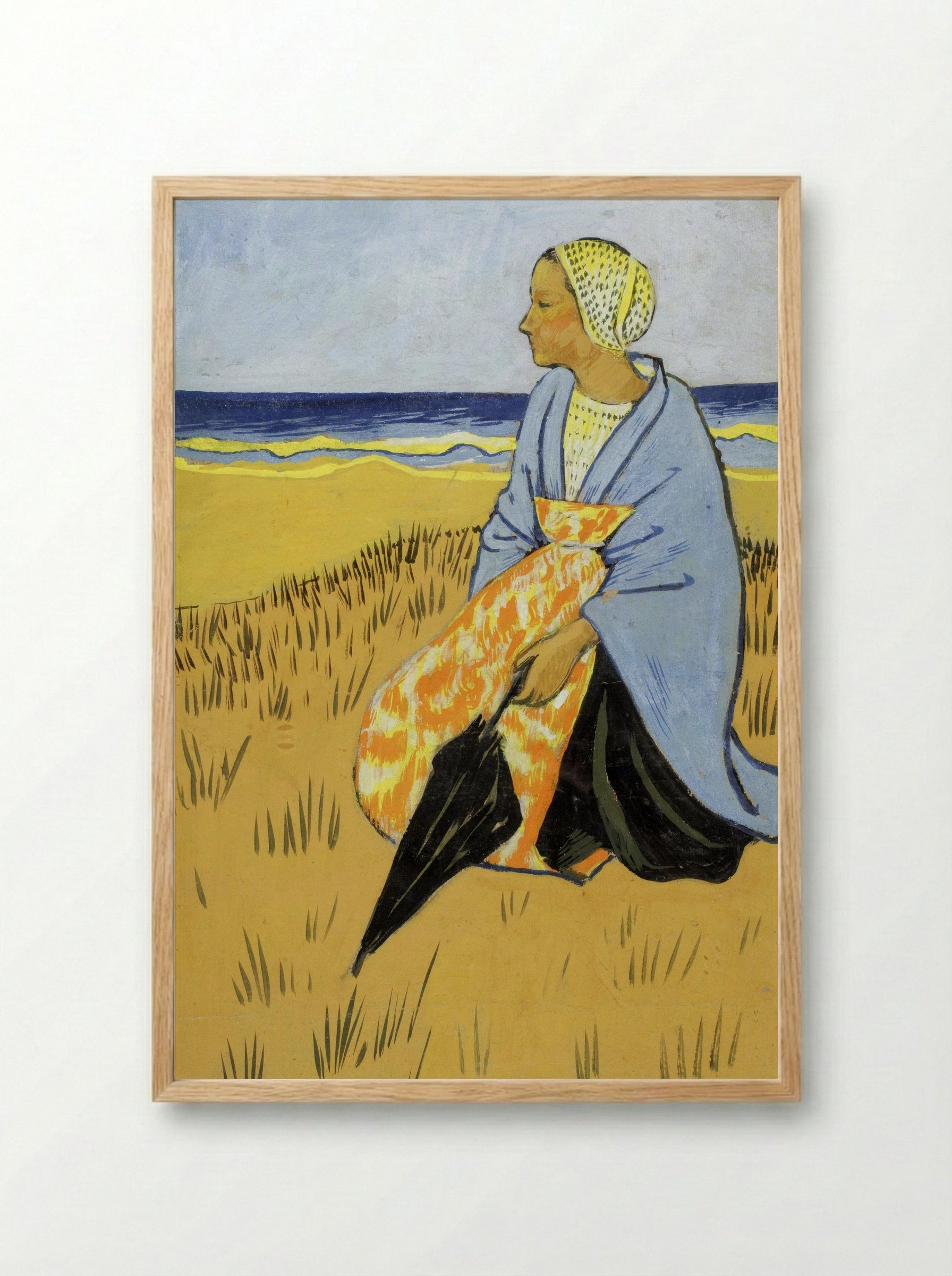 Seashore - Paul Sérusier - Framed Print Wood