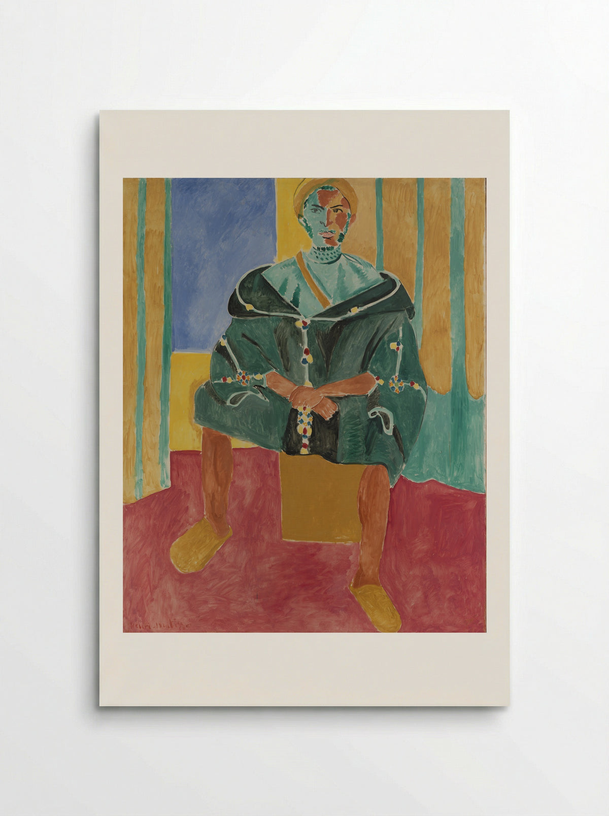 Seated Riffian - Henri Matisse - Poster