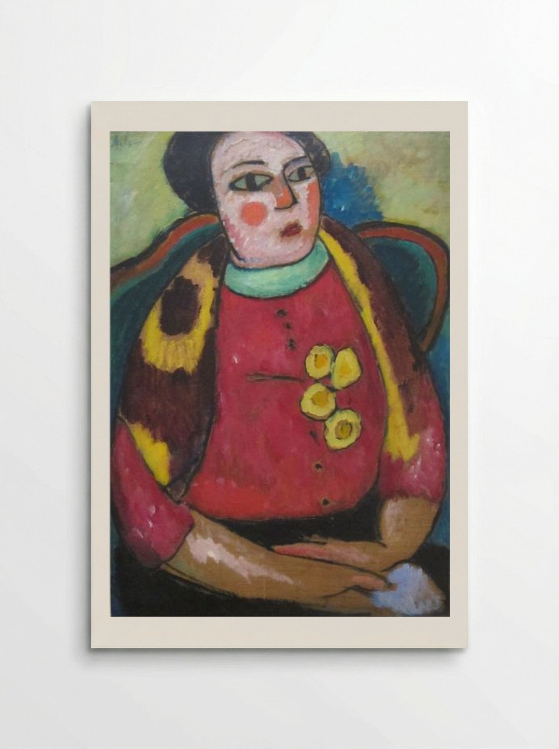 Seated Woman - Alexej von Jawlensky - Poster