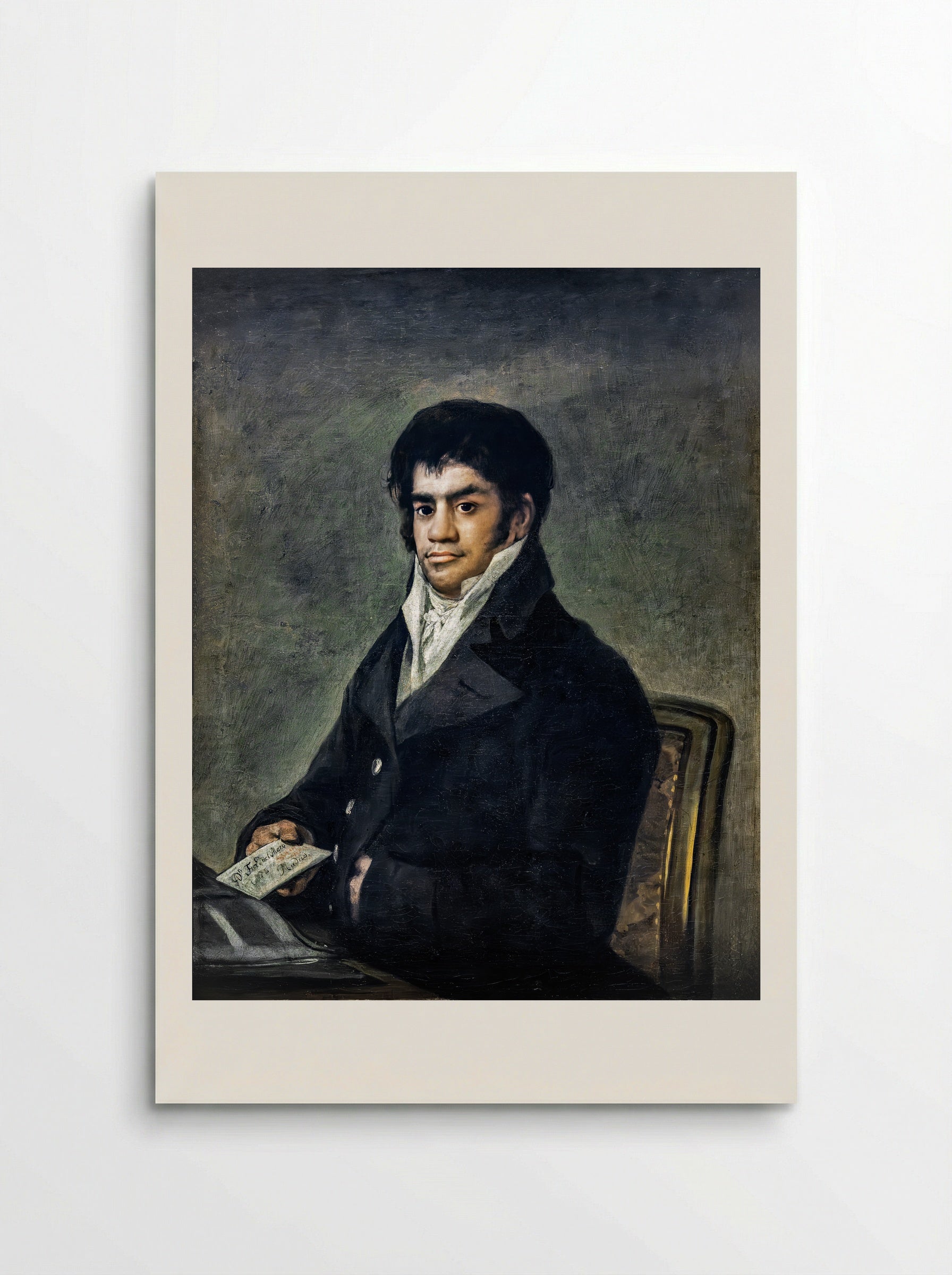 Sebastián Martínez y Pérez - Francisco de Goya - Poster