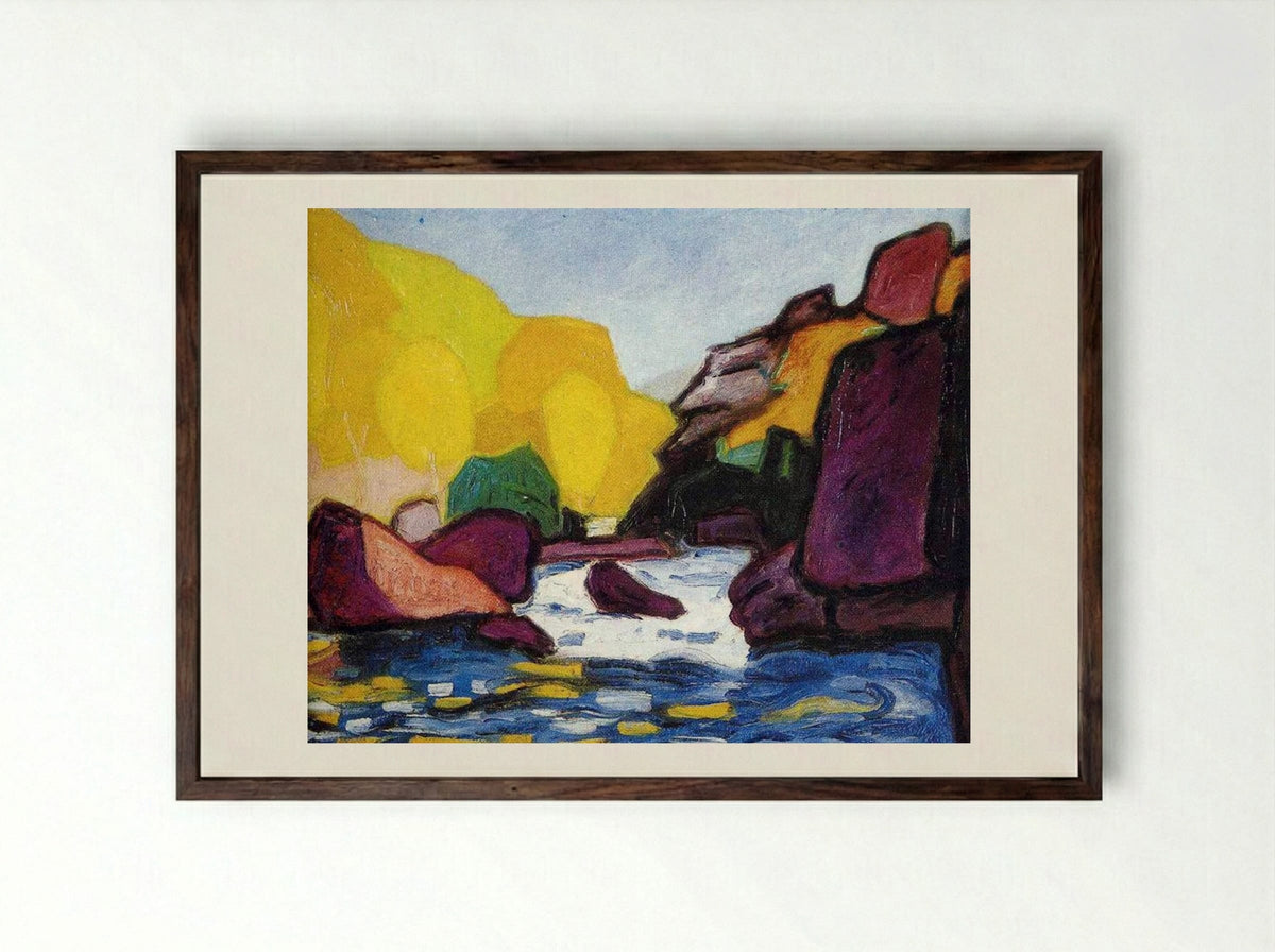 Sedell - Francis Picabia - Framed Print Dark Wood