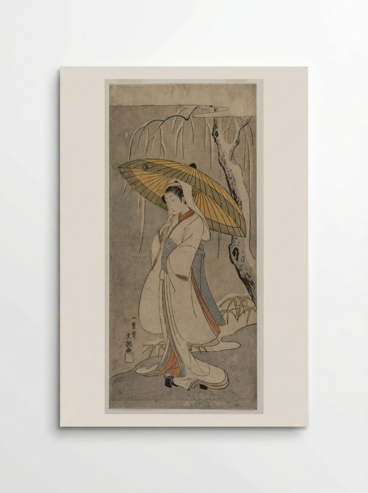 Segawa Kikunojo II - Ippitsusai Bunchō - Poster
