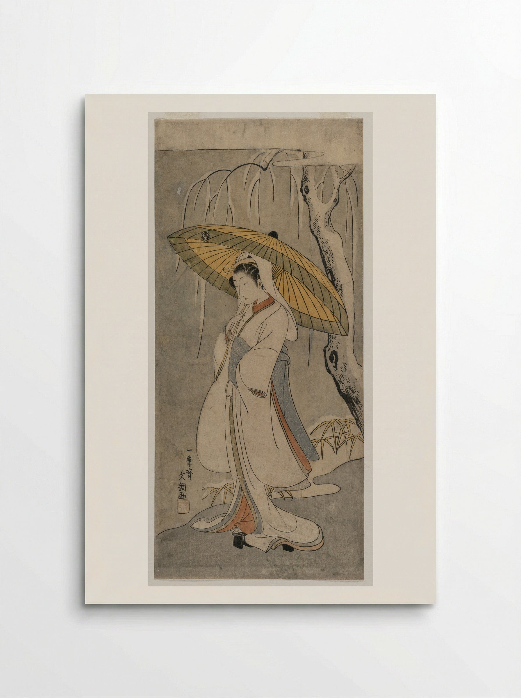 Segawa Kikunojo II - Ippitsusai Bunchō - Poster