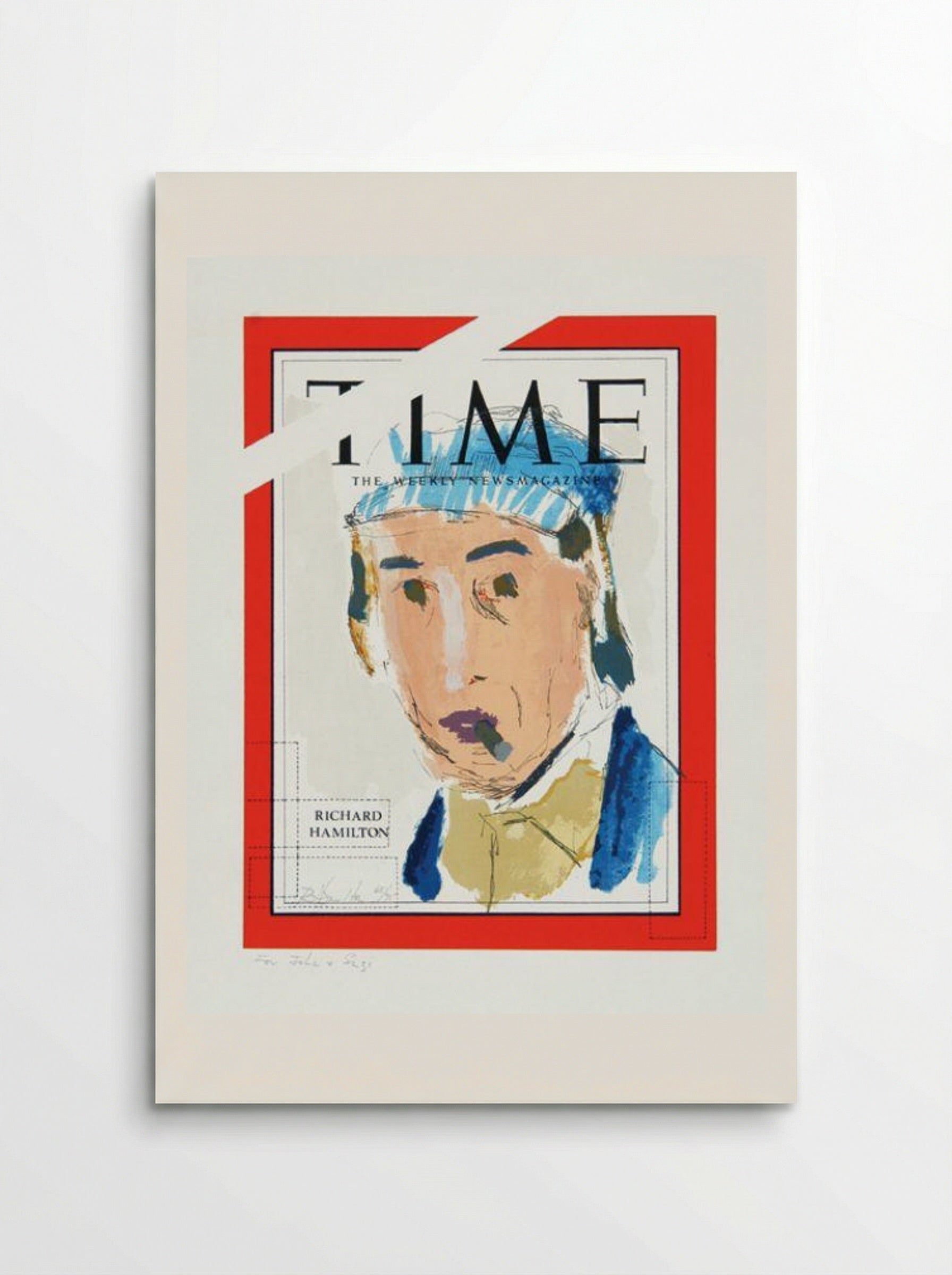 Self-Portrait (Richard Hamilton) - Richard Hamilton - Poster