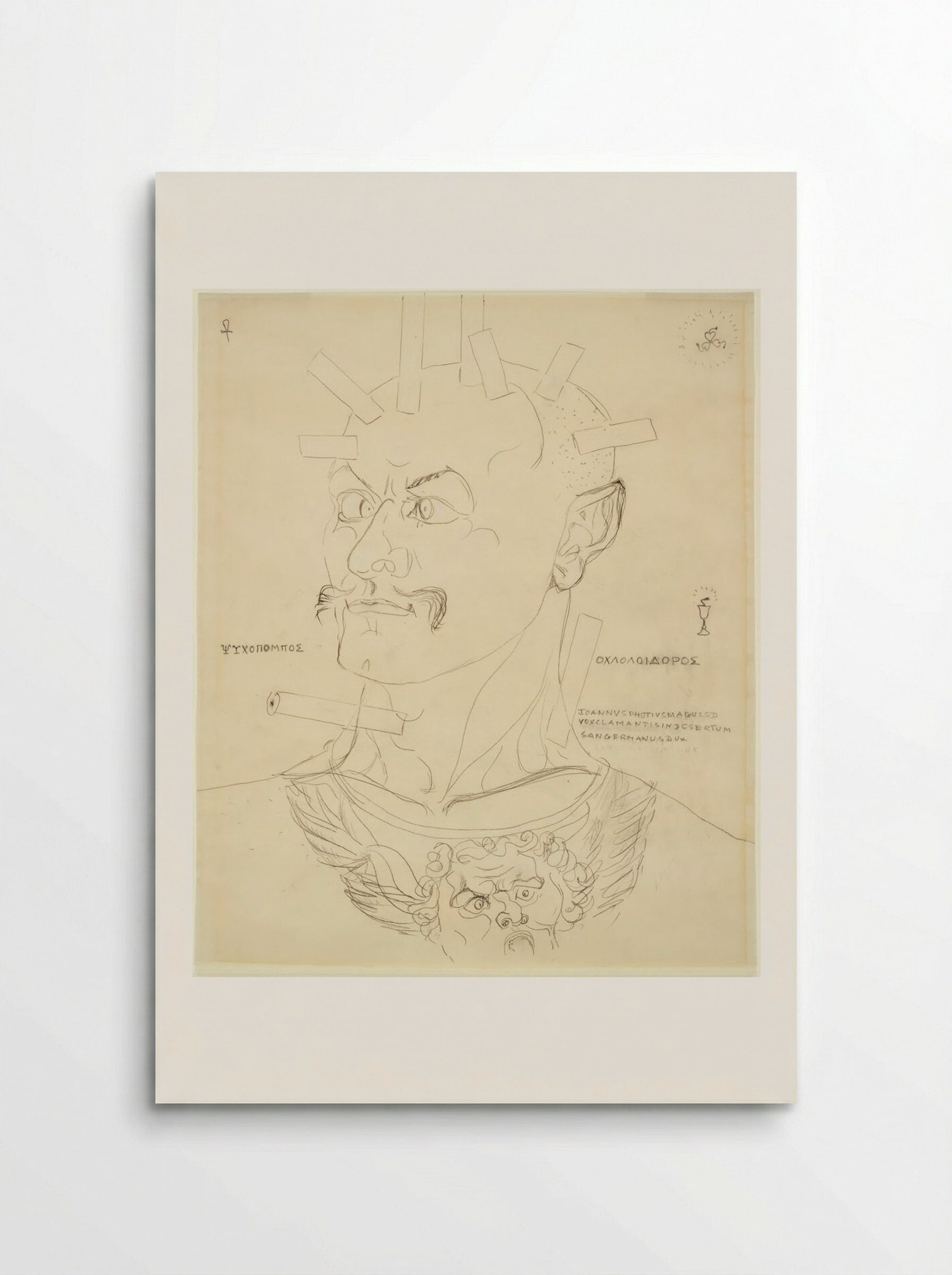 Self-Portrait as a Warrior - John D. Graham - Poster