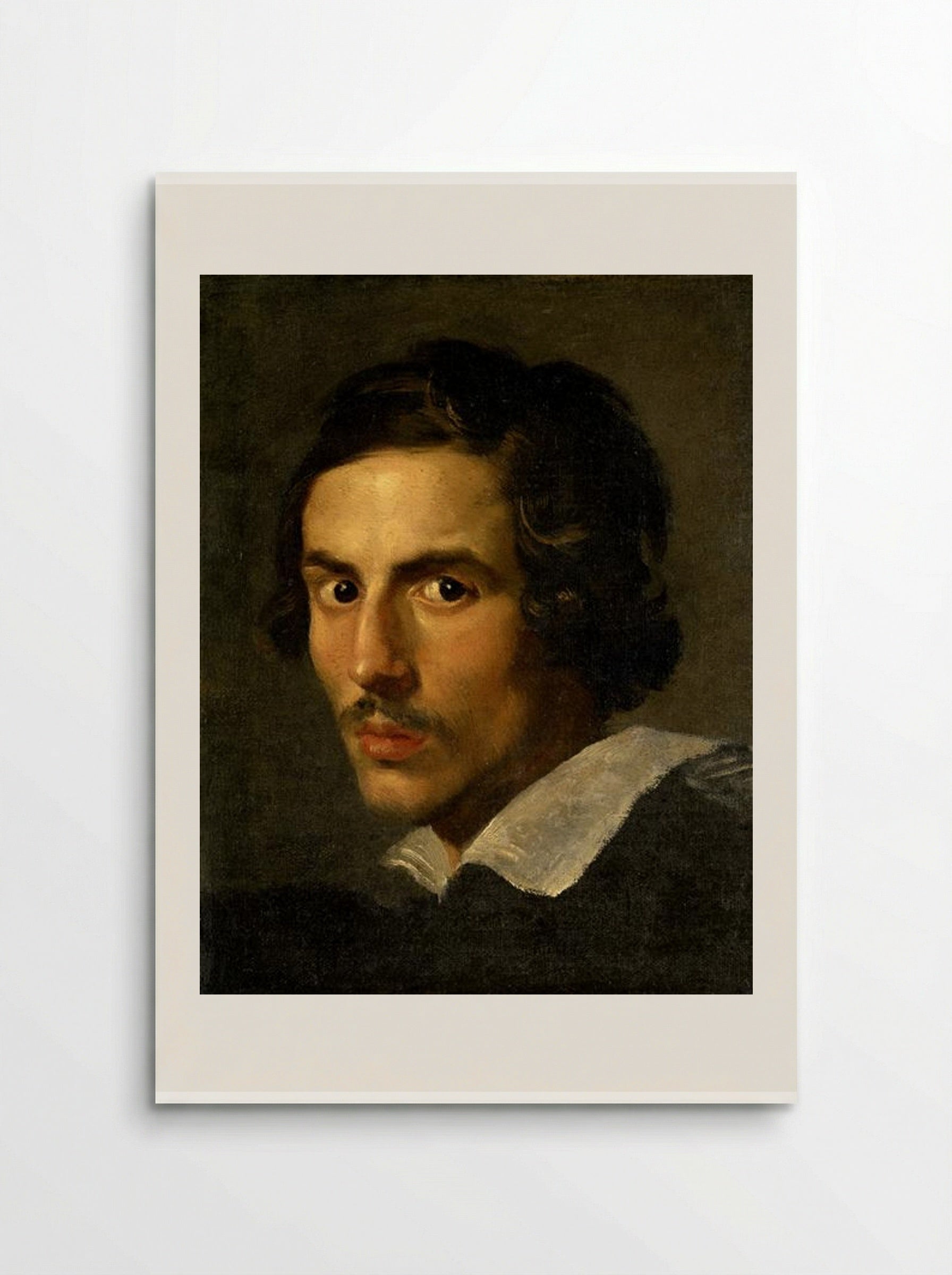 Self Portrait as a Young Man - Gian Lorenzo Bernini - Poster