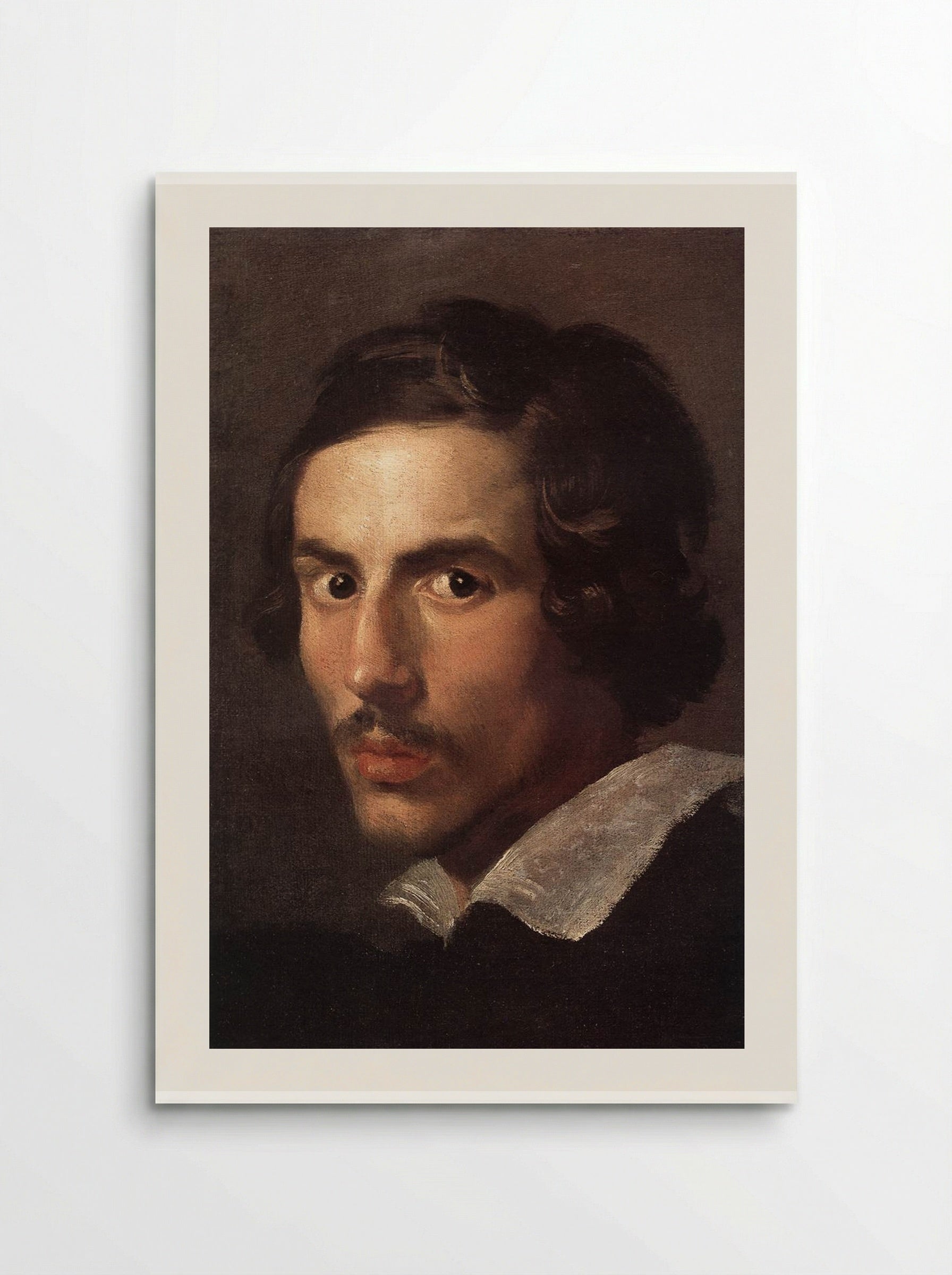 Self-Portrait as a Young Man - Gian Lorenzo Bernini - Poster