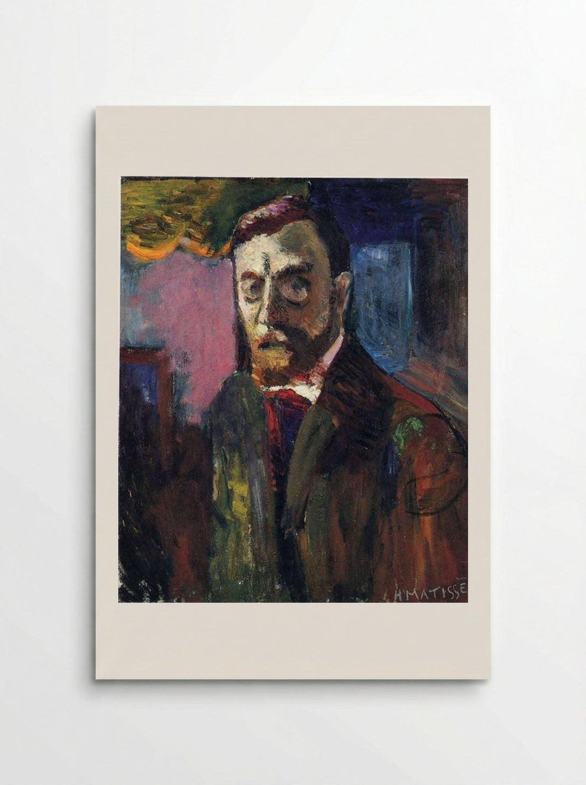 Self-Portrait as an Etcher - Henri Matisse - Poster