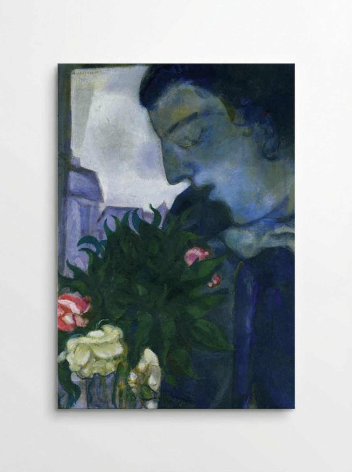 Self Portrait in Profile - Marc Chagall - Poster