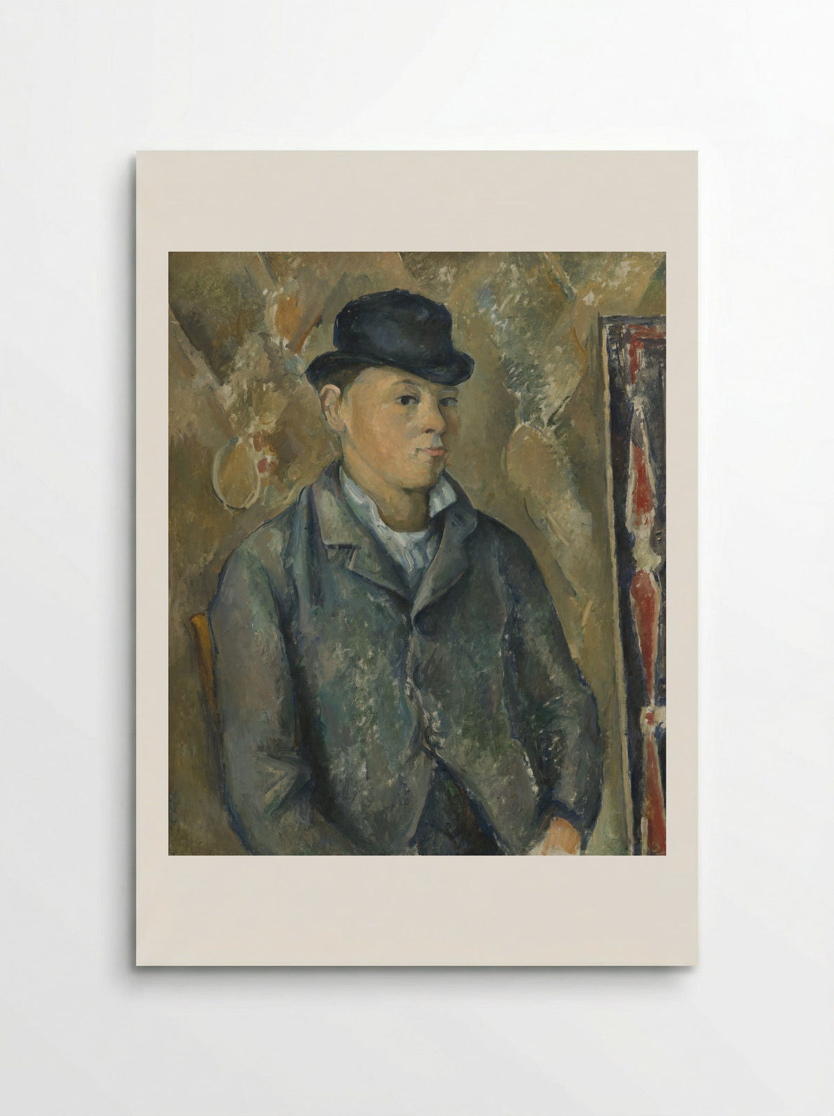 Self-Portrait in a Bowler Hat - Paul Cézanne - Poster