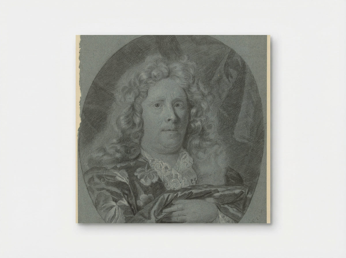 Self-Portrait in an Oval - Arnold Boonen - Poster