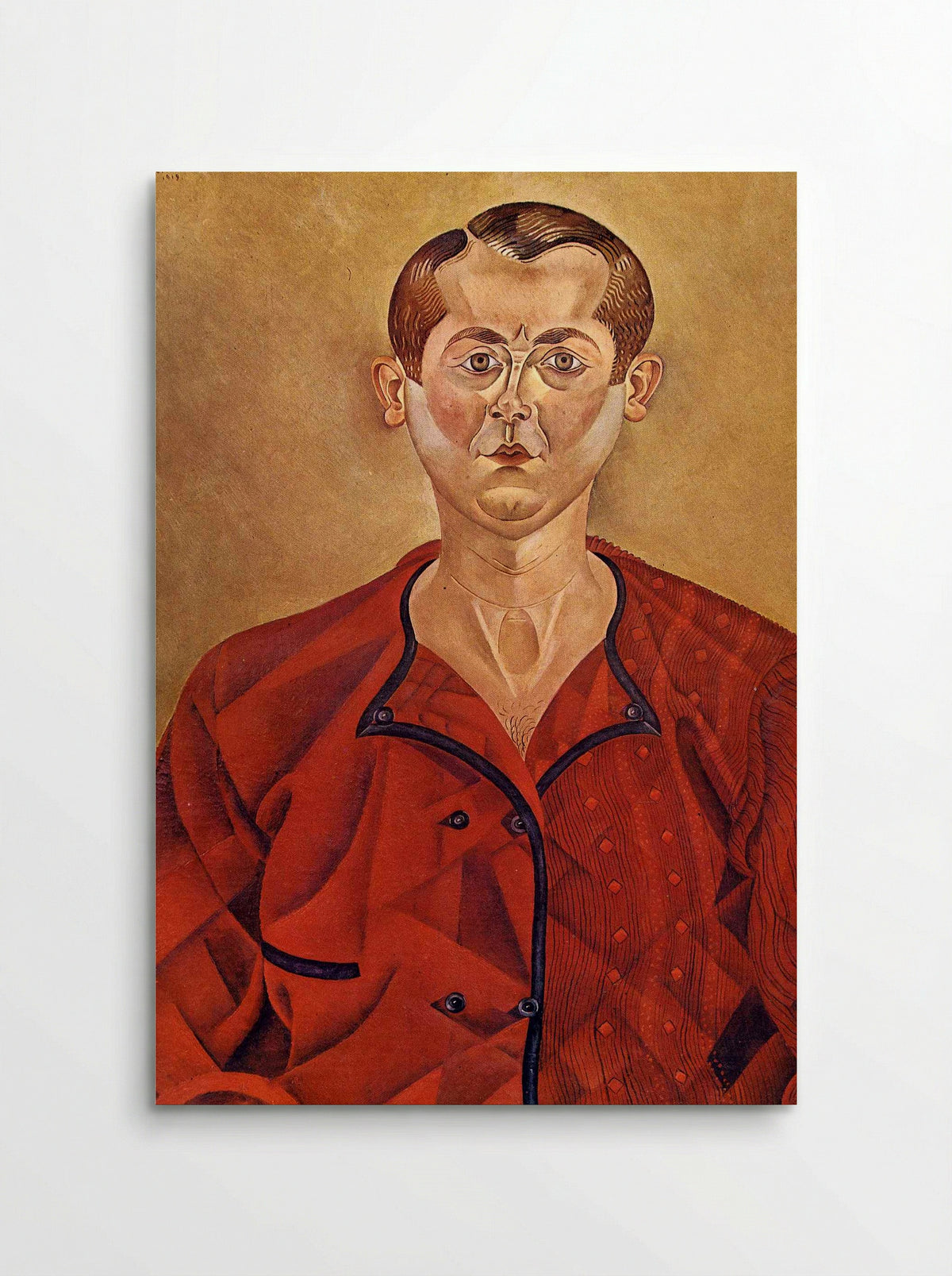 Self-Portrait (in red overall) - Joan Miró - Poster