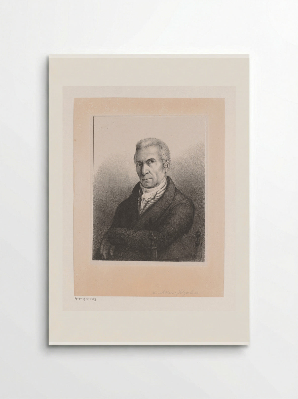 Self-Portrait of Johannes Jelgerhuis - Johannes Jelgerhuis - Poster
