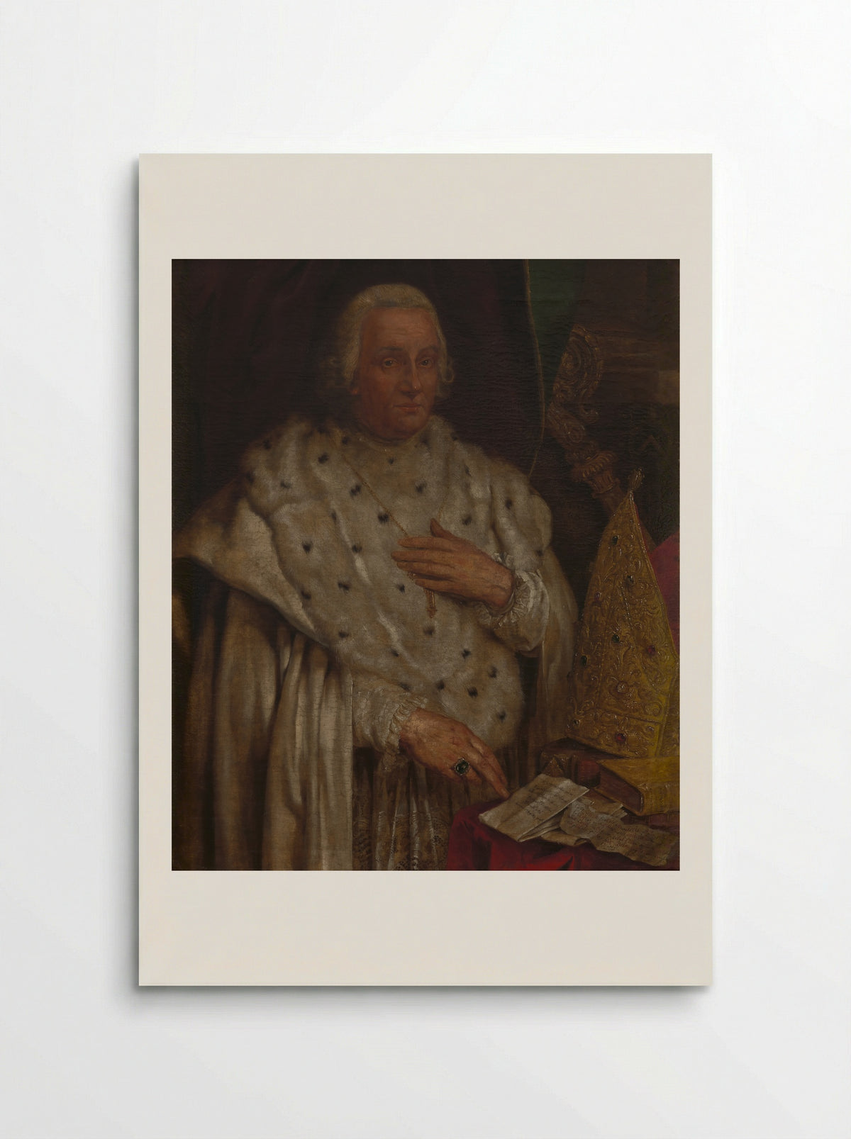 Self-Portrait of Willem Jacob Herreyns - Willem Jacob Herreyns - Poster