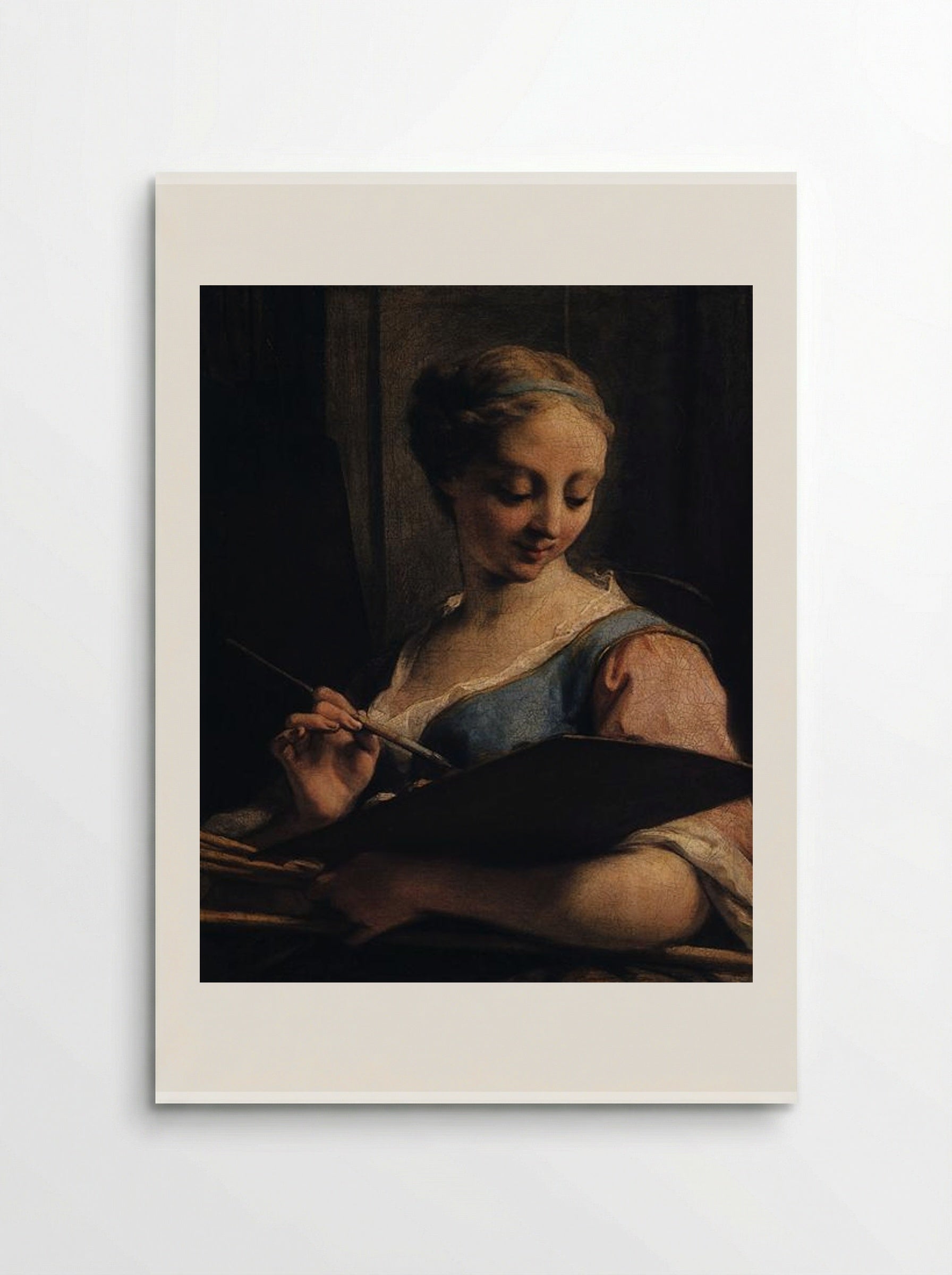 Self-Portrait of a Woman Artist - Jean Restout - Poster