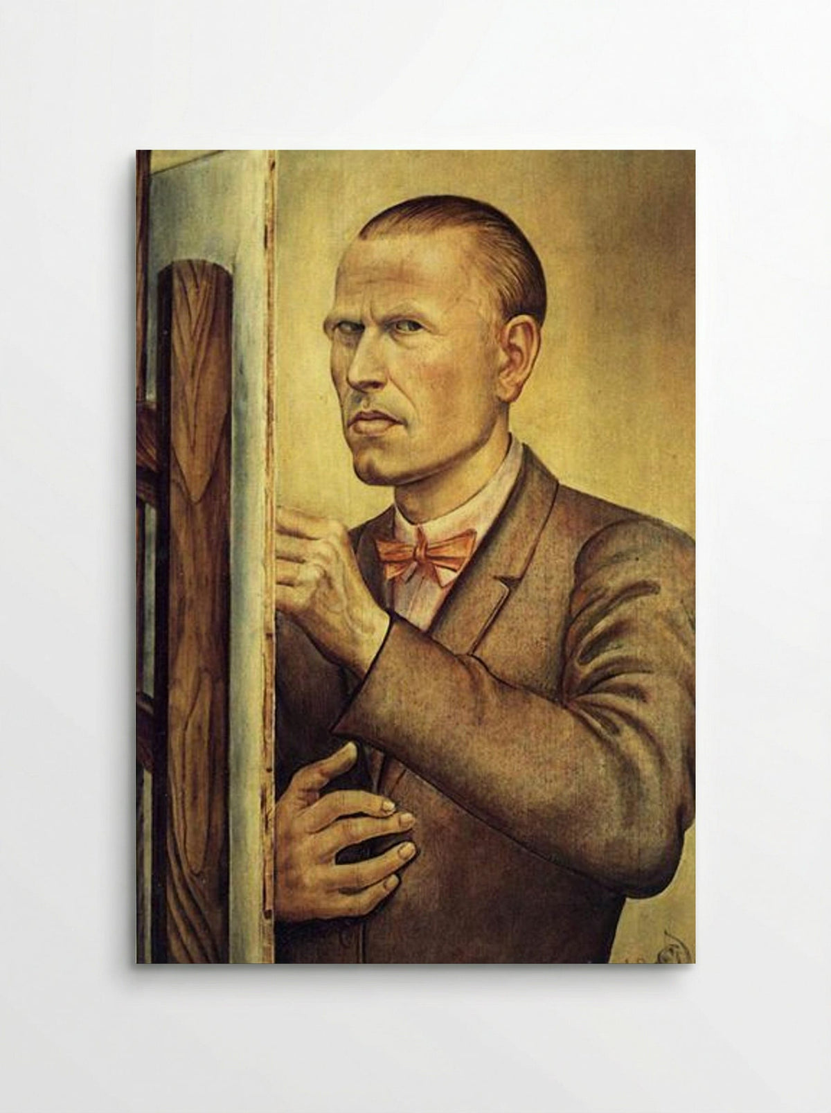 Self Portrait with Easel - Otto Dix - Poster