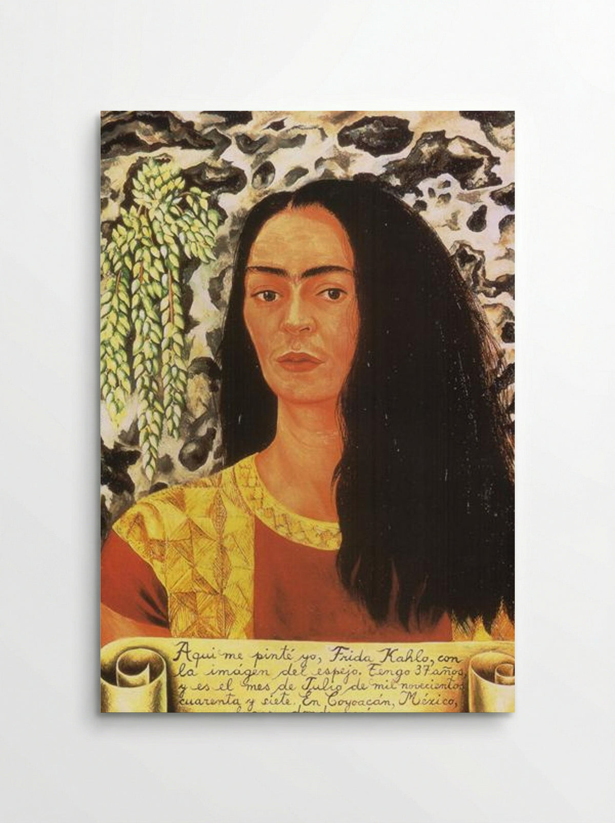 Self Portrait with Loose Hair - Frida Kahlo - Poster