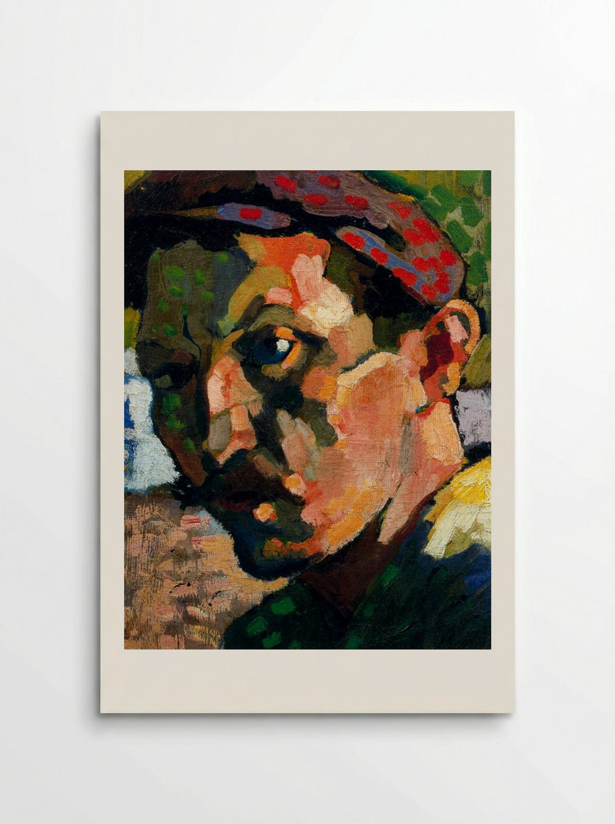 Self Portrait with a Cap - André Derain - Poster