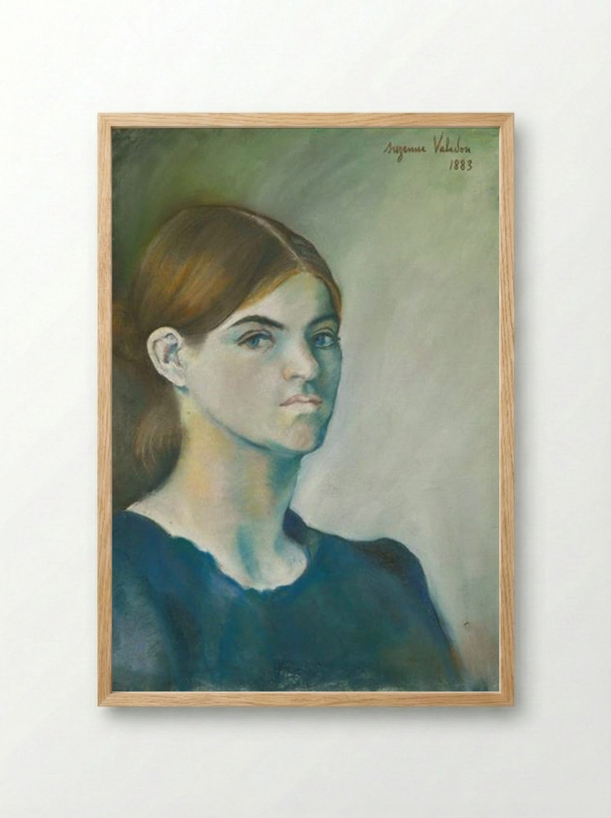 Self-Portrait - Suzanne Valadon - Framed Print Wood