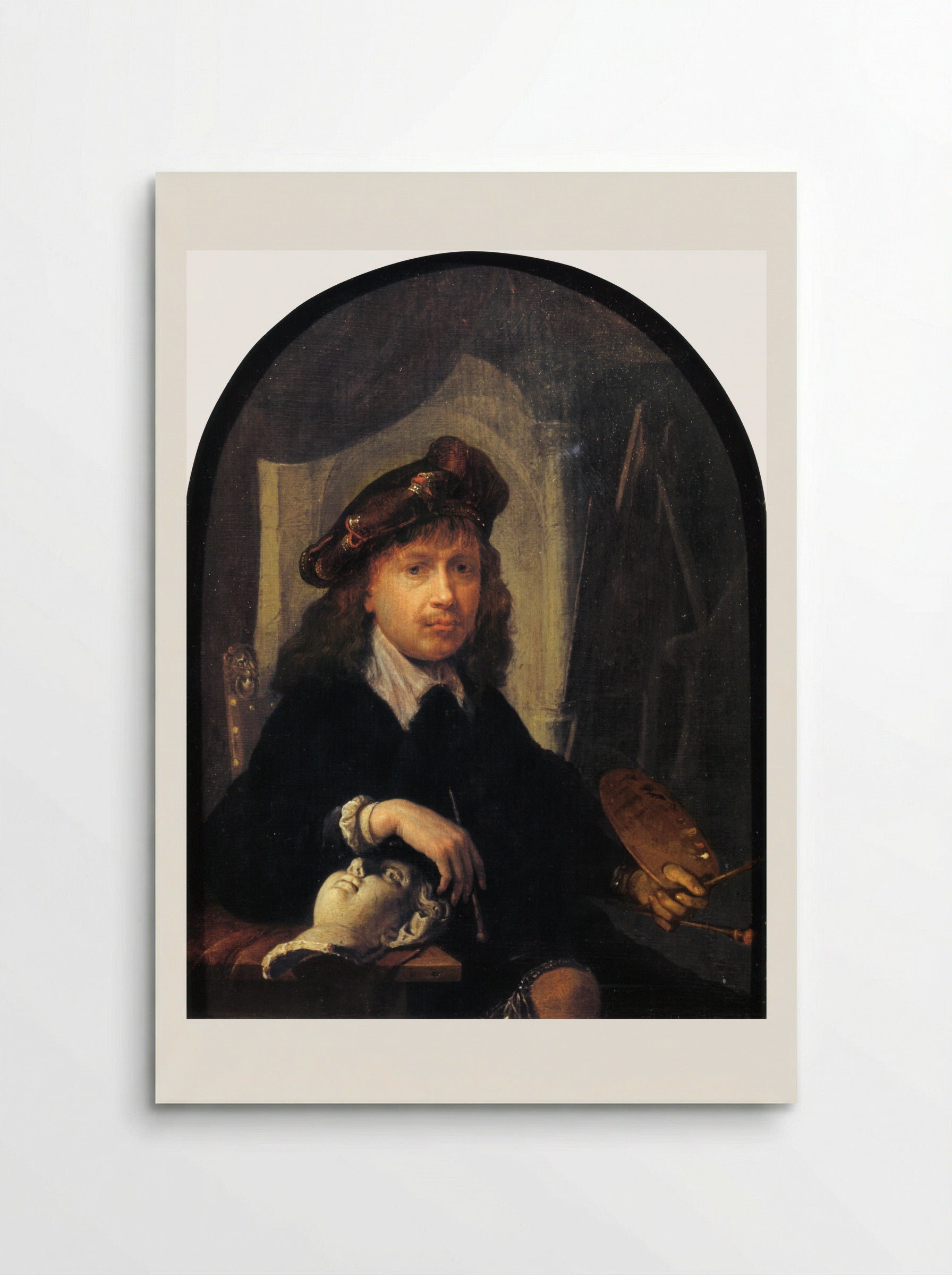 Self-Portrait - Gerrit Dou - Poster