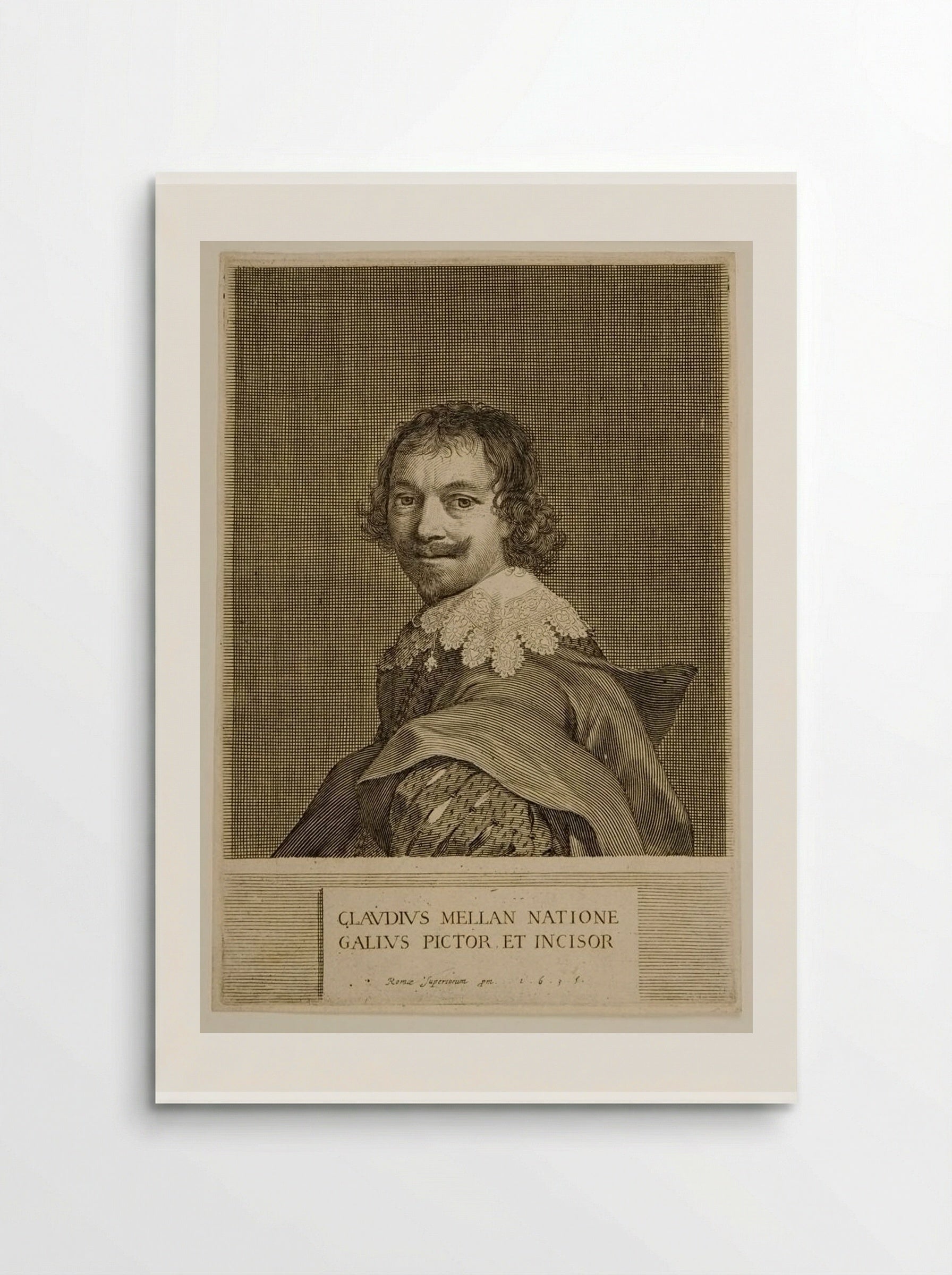 Self-Portrait - Claude Mellan - Poster