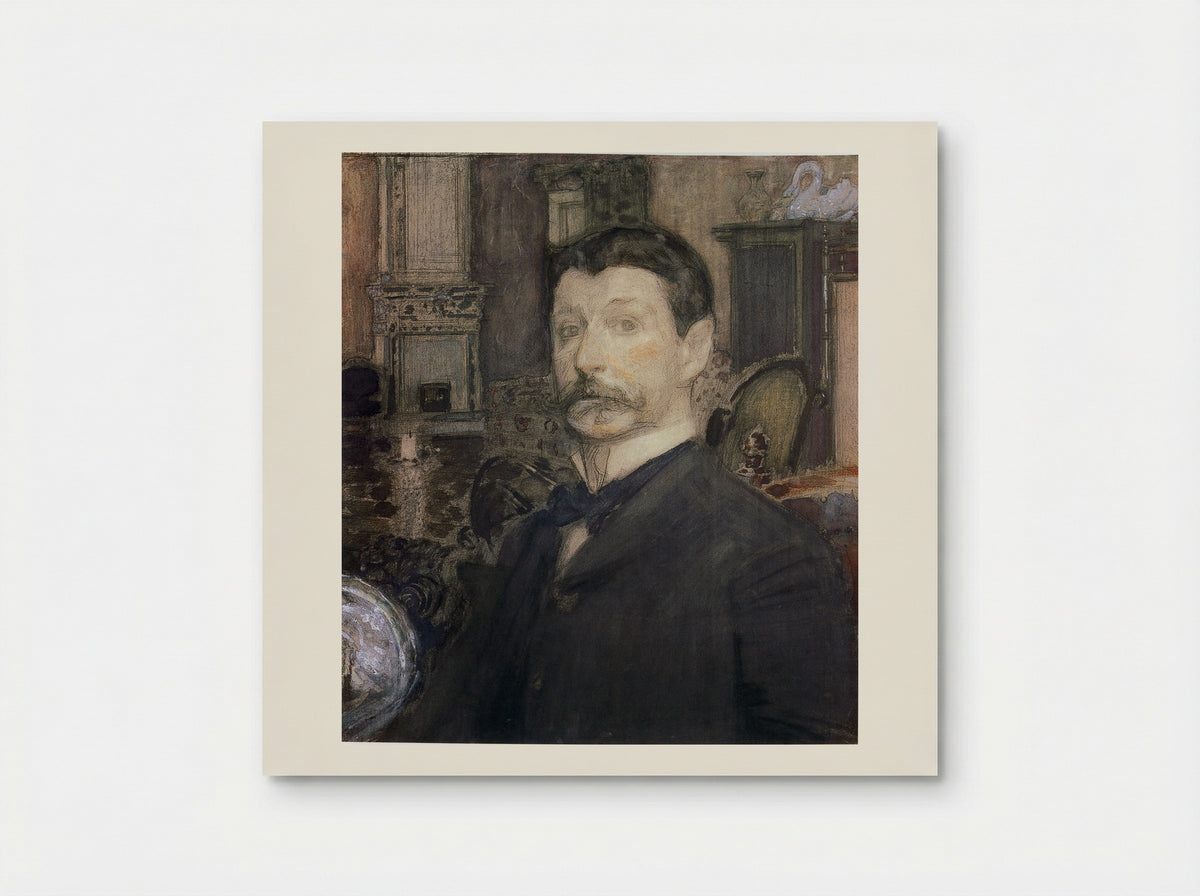 Self Portrait - Mikhail Vrubel - Poster