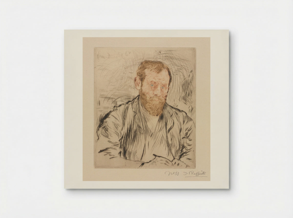 Self-Portrait - Jean-François Raffaëlli - Poster