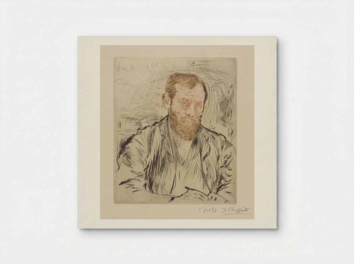 Self-Portrait - Jean-François Raffaëlli - Poster
